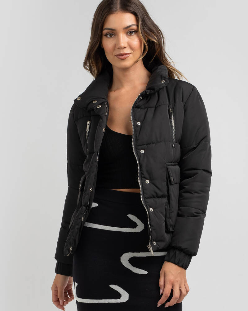 Used Skye Puffer Jacket In Black - Fast Shipping & Easy Returns - City ...