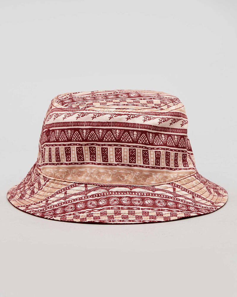 Milton Mango Reversible Tribe Bucket Hat for Womens