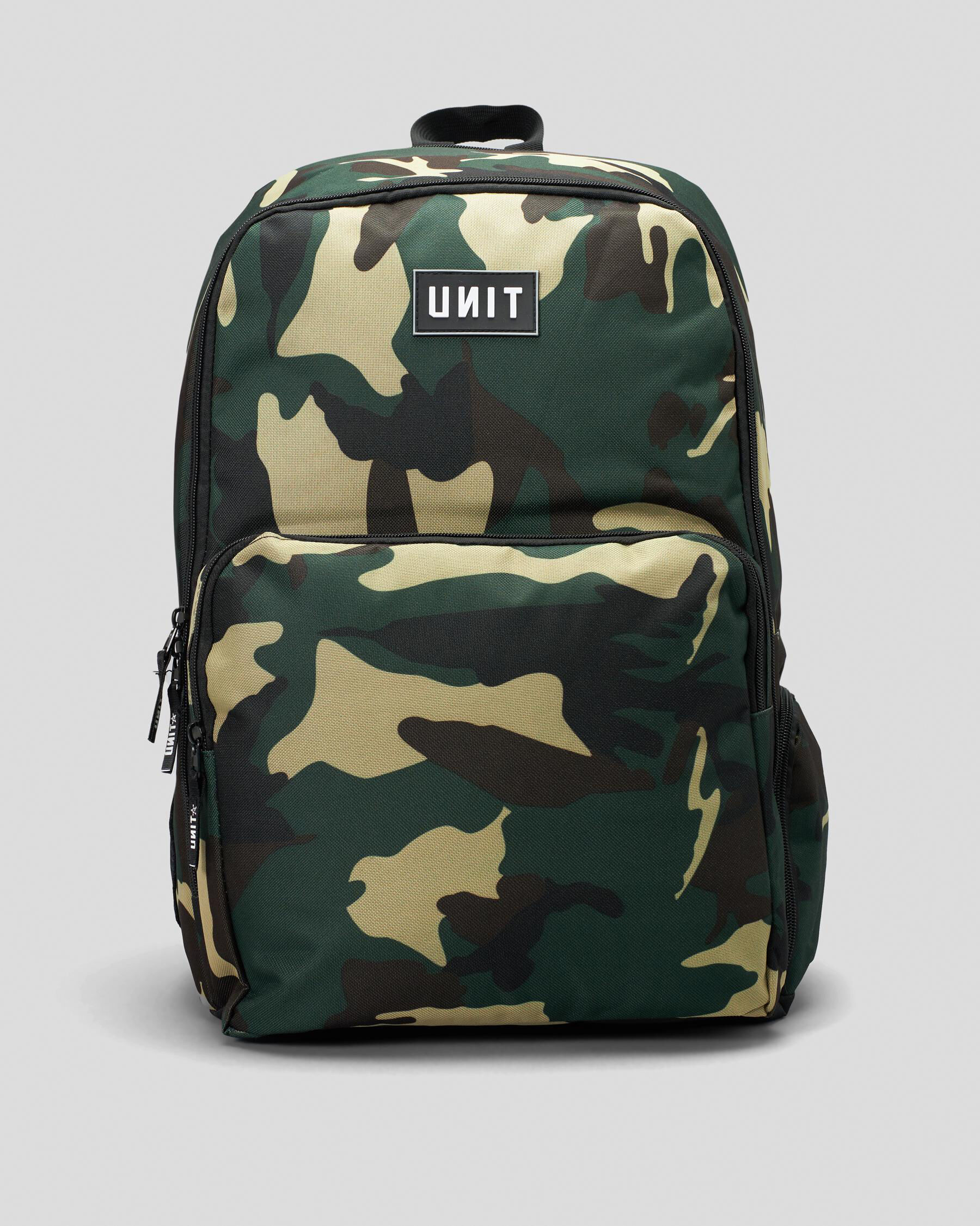 Unit Ambush Backpack In Camo - FREE* Shipping & Easy Returns