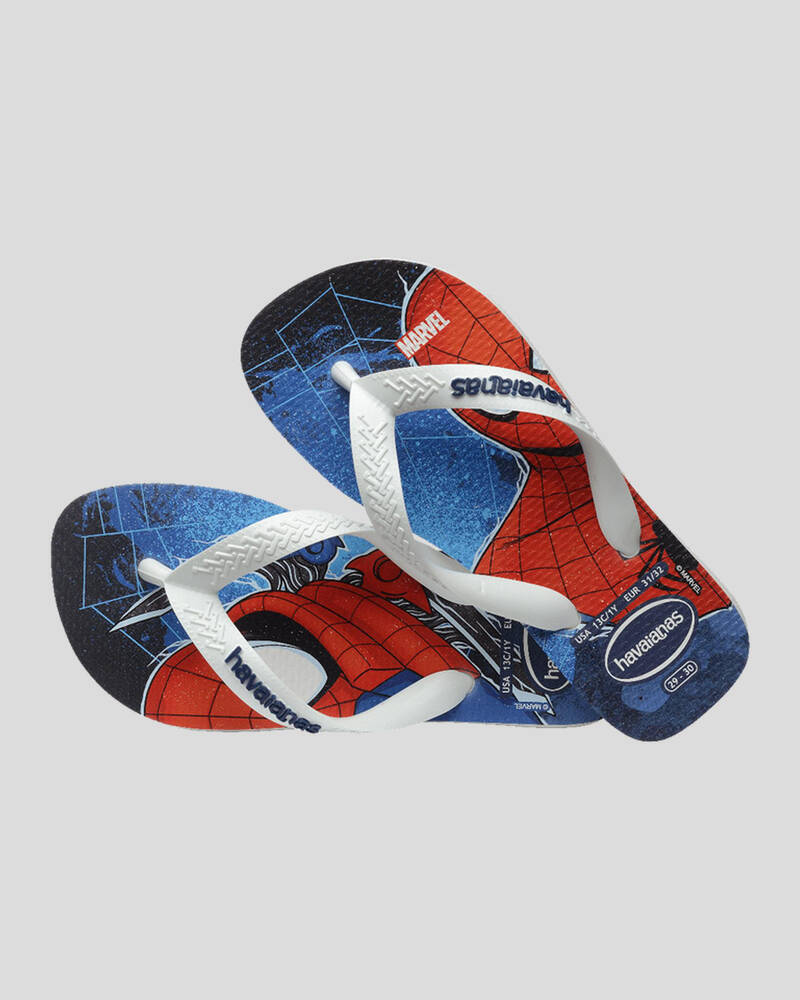 Havaianas Kids' Marvel Spiderman Thongs for Mens