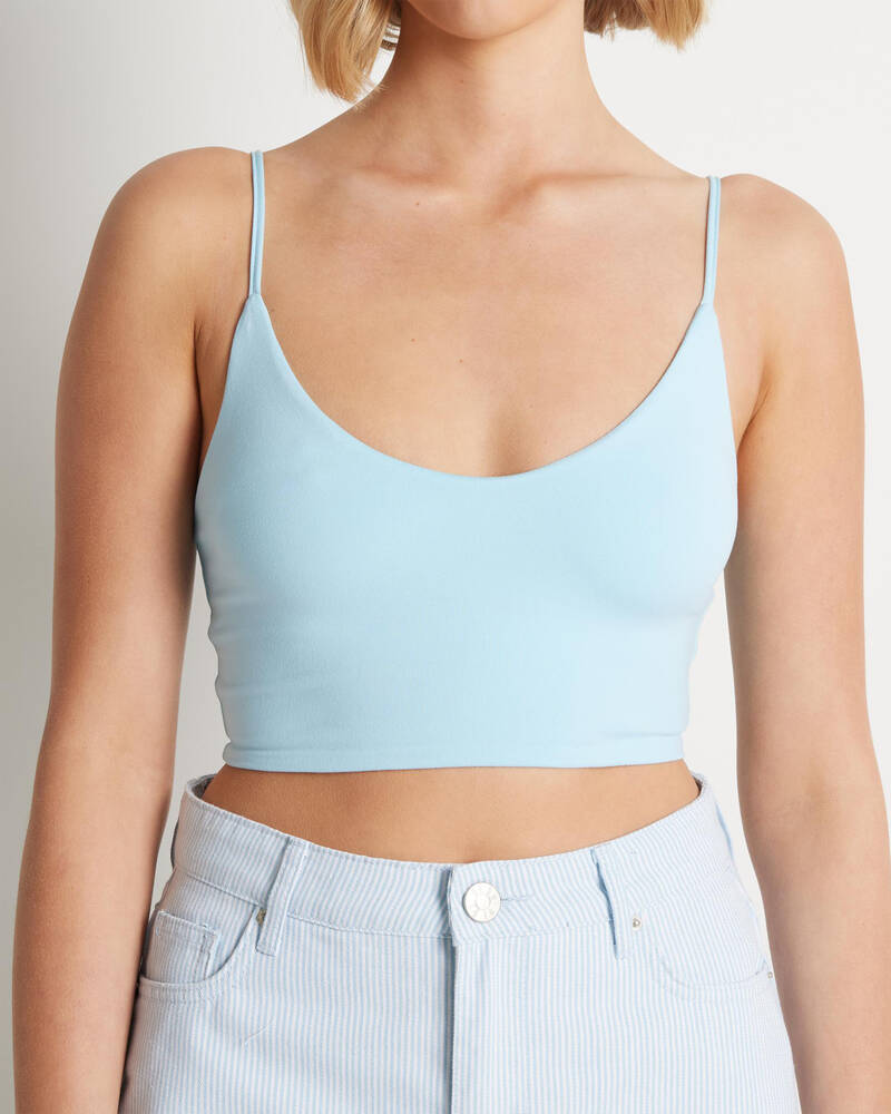 Mooloola Berrie Basic Crop Top for Womens