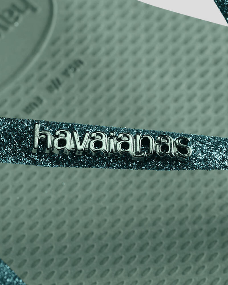 Havaianas Slim Sparkle Thongs for Womens