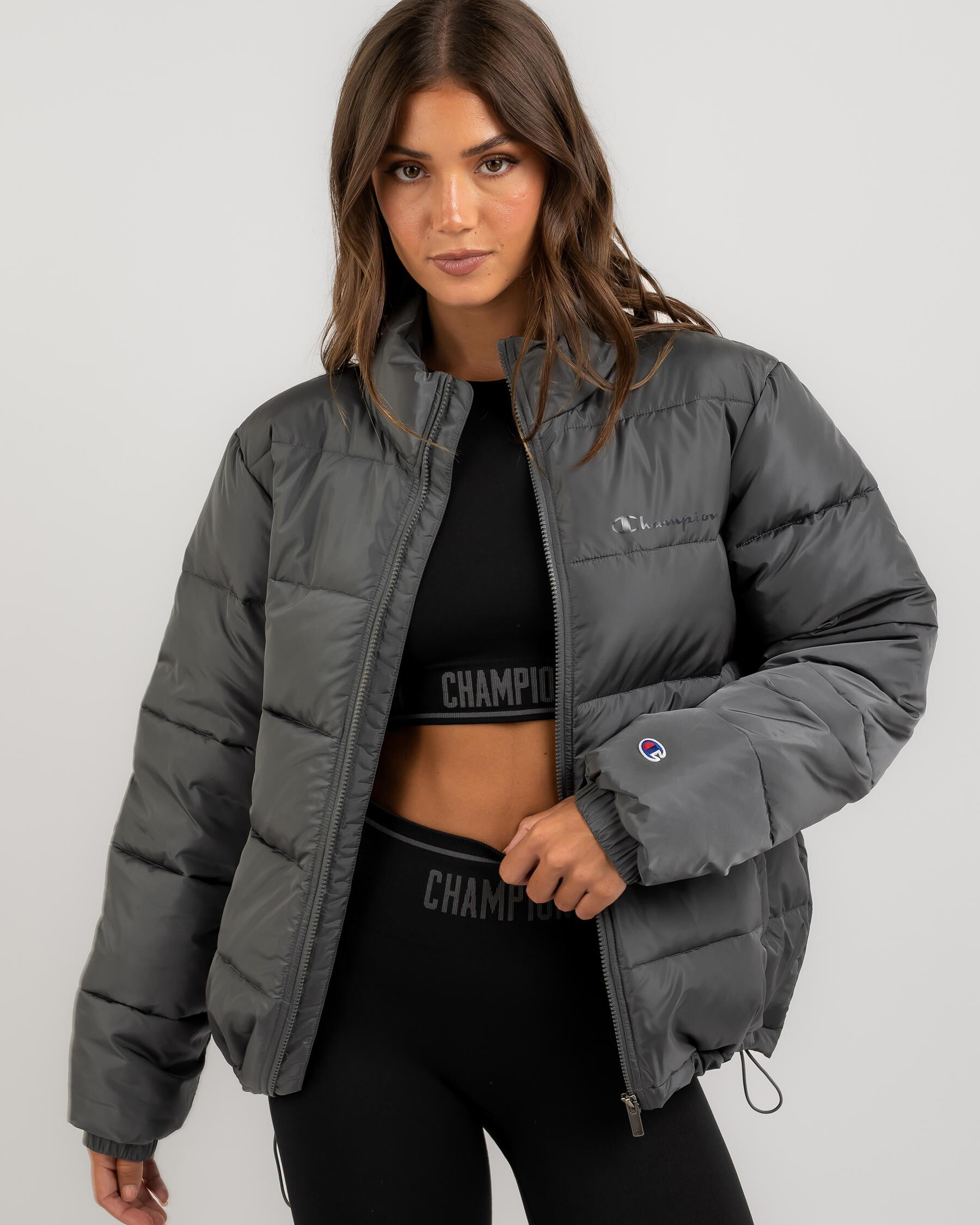 Champion bubble coat discount womens