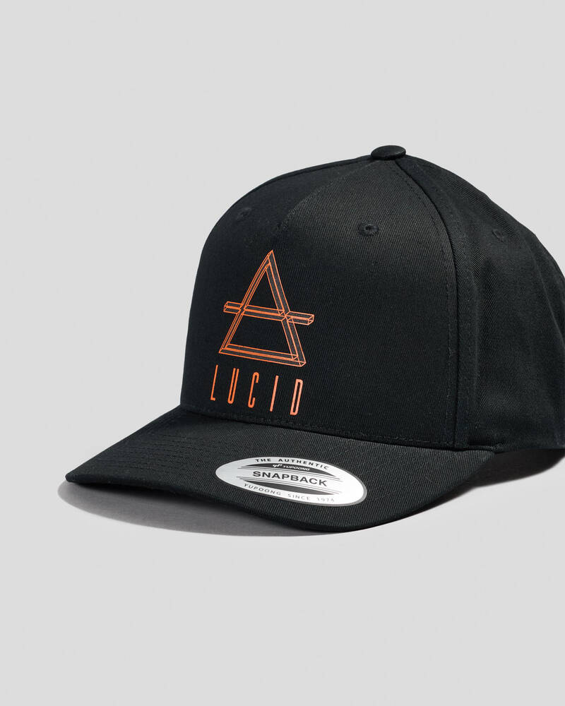 Lucid Blackout Snapback Cap for Mens