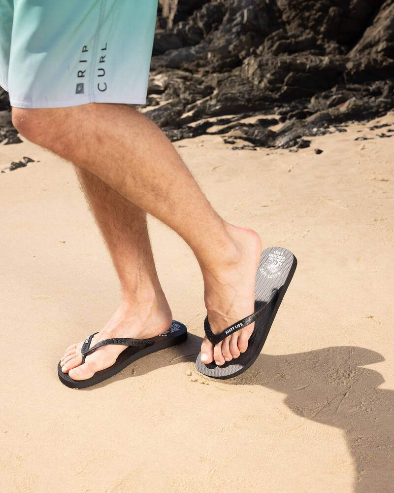 Salty Life Trifecta Thongs for Mens