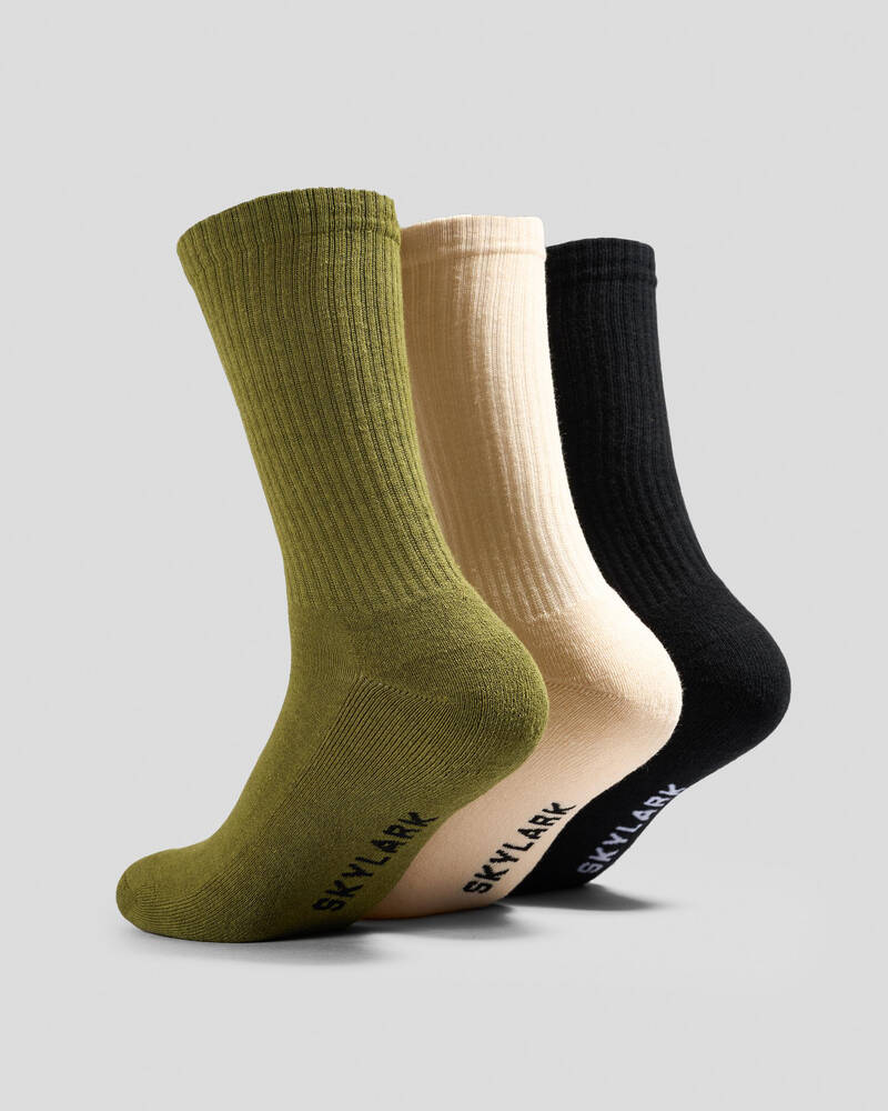 Skylark 420 Hemp Socks 3 Pack for Mens