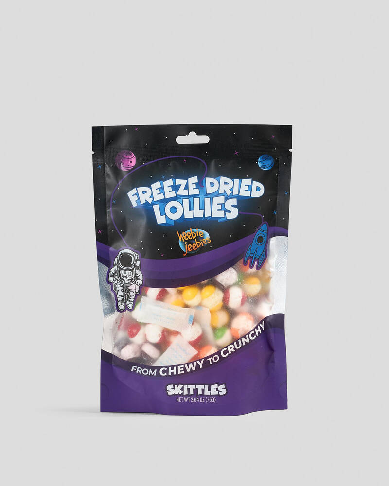 Heebie Jeebies Large Freeze Dried Skittles Lollies for Unisex