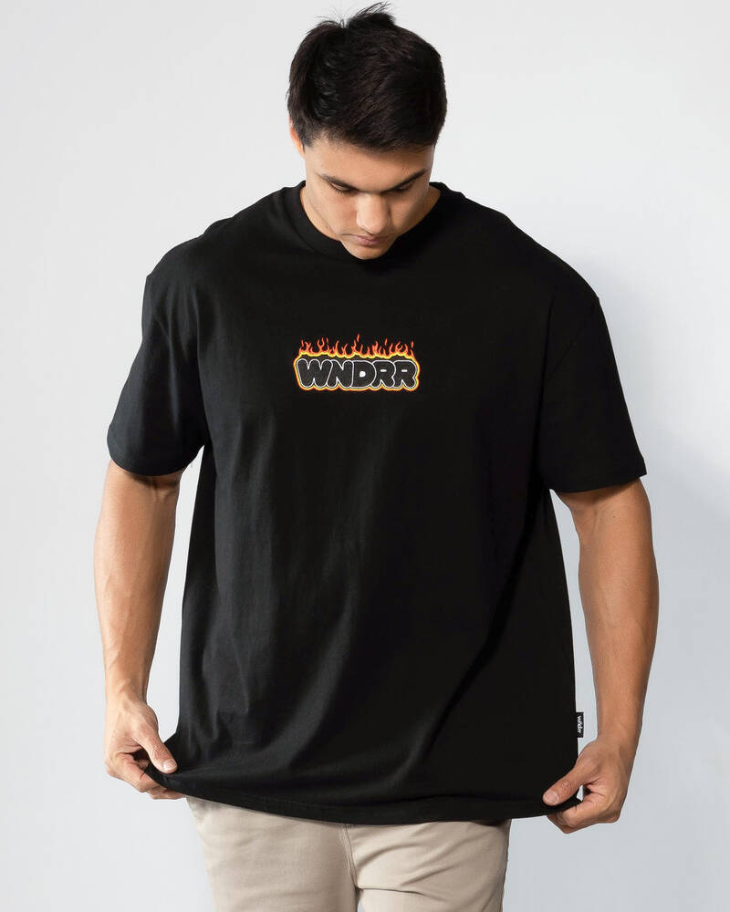 Wndrr Flint Box Fit T-Shirt for Mens