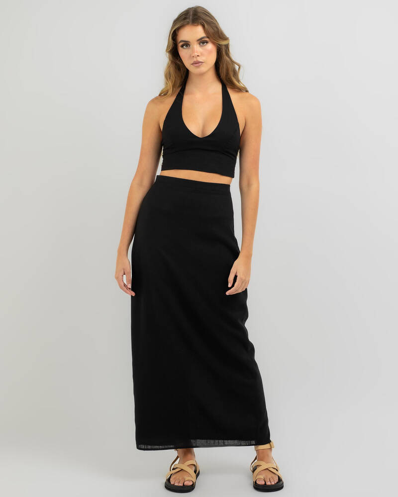 Mooloola Straddie Hawaii Maxi Skirt for Womens