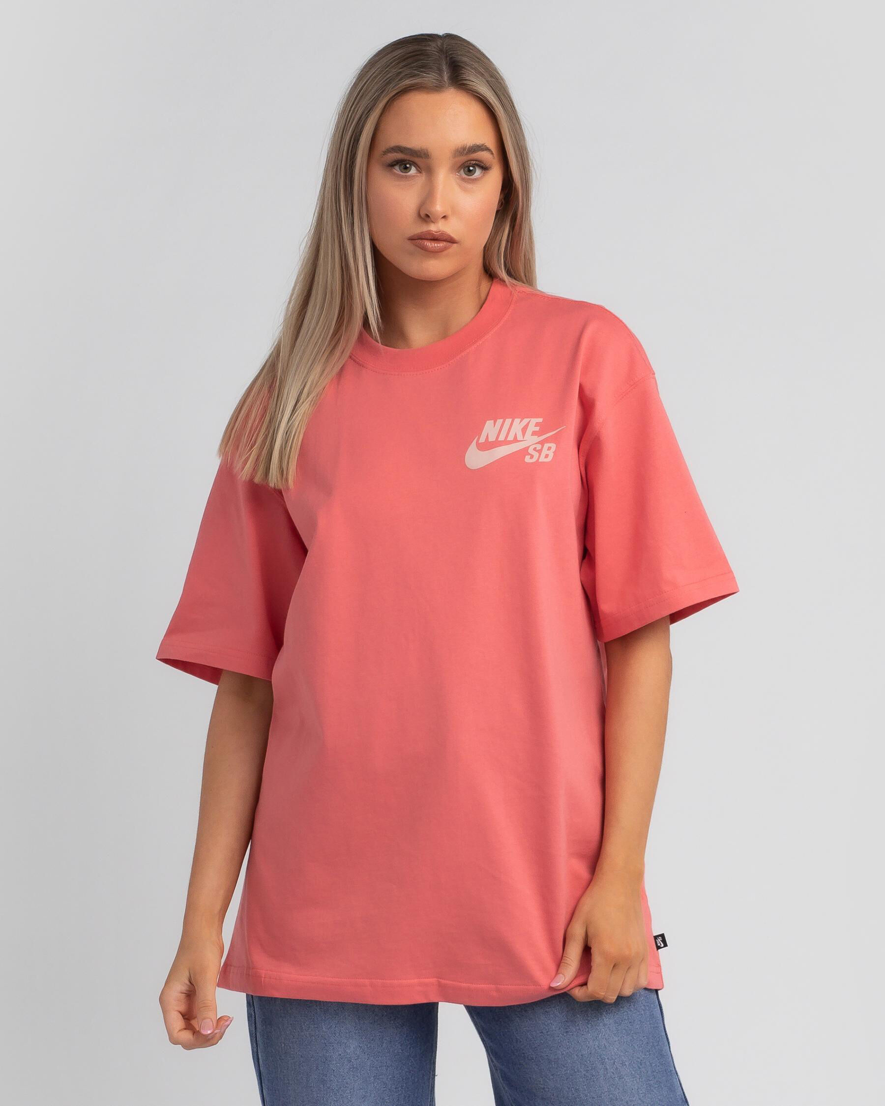 pink oxford nike shirt