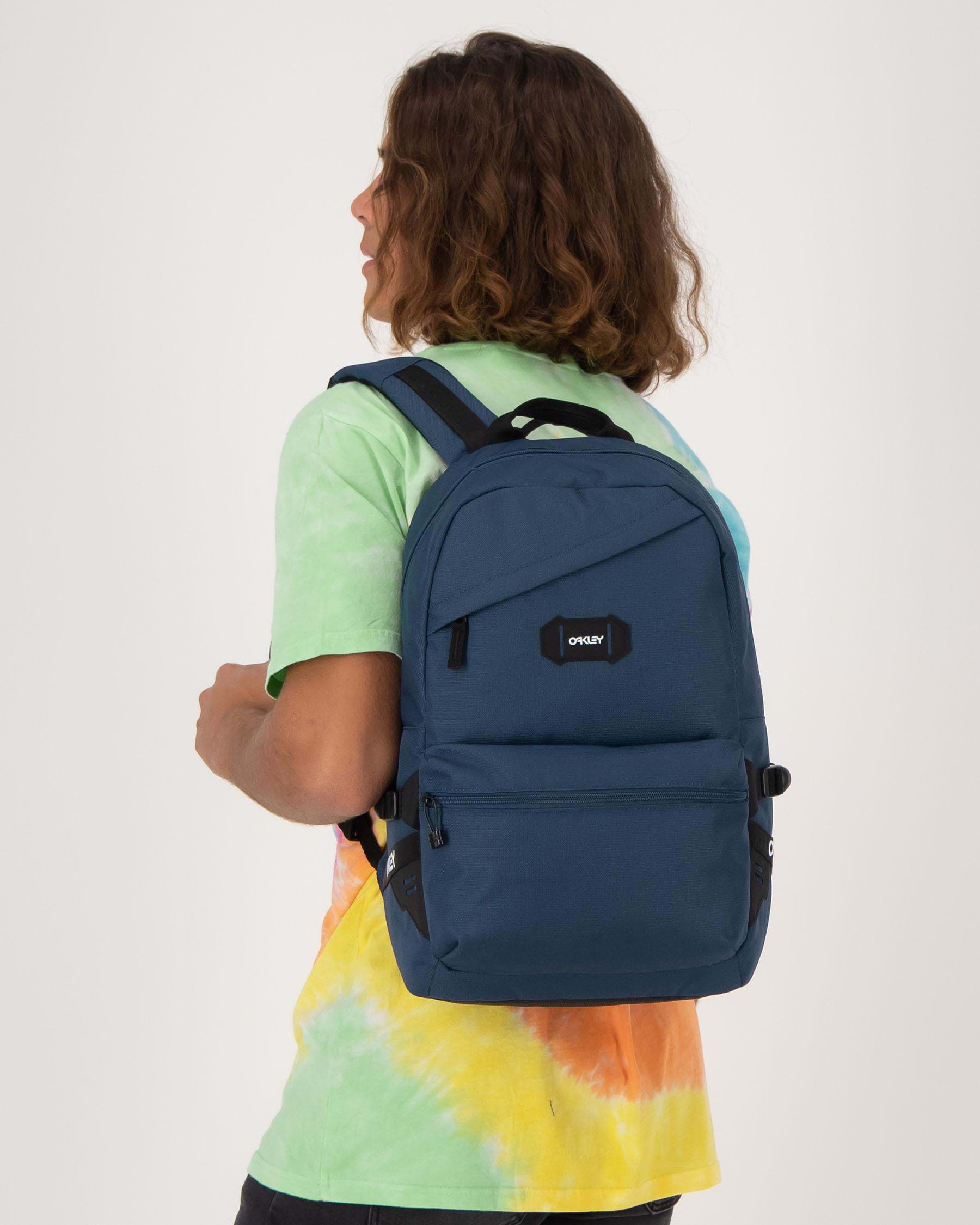 Shop Oakley Street Backpack In Universal Blue - Fast Shipping & Easy ...