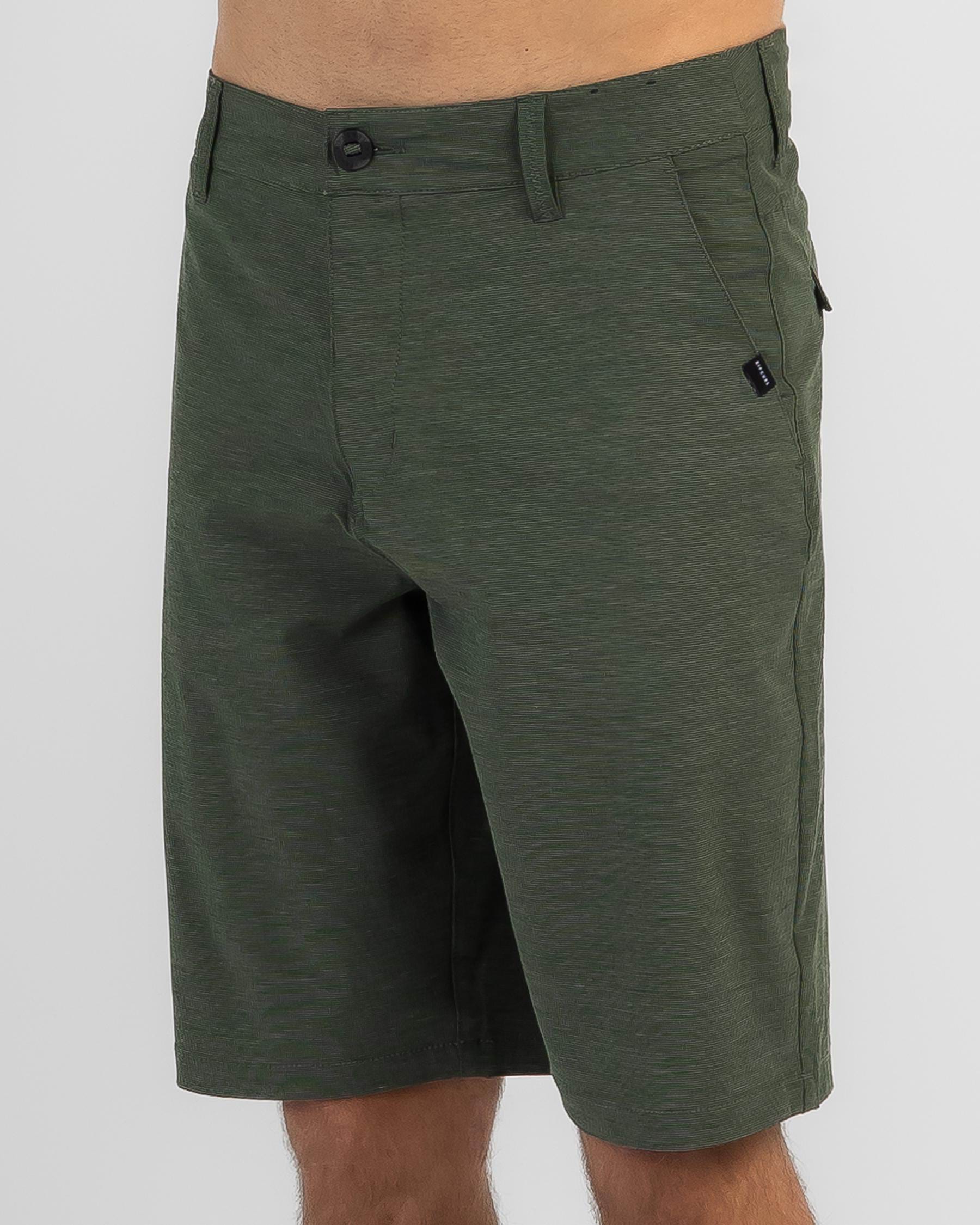 Shop Rip Curl Boardwalk Phase Walk Shorts In Deep Forest - Fast ...