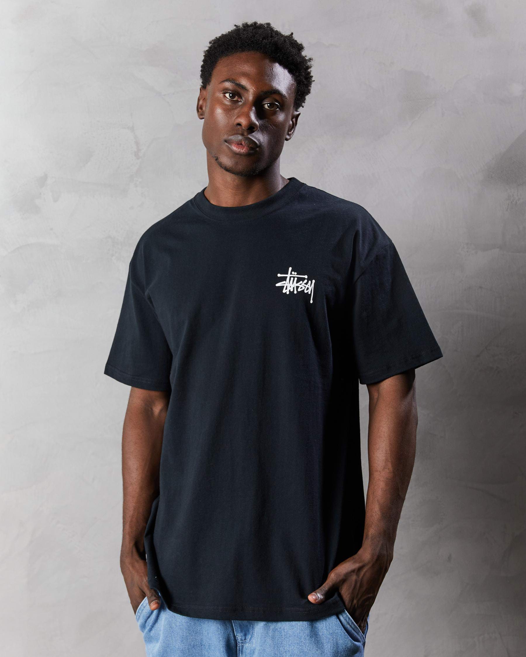 Shop Stussy Increase The Peace T-Shirt In Black - Fast Shipping & Easy ...