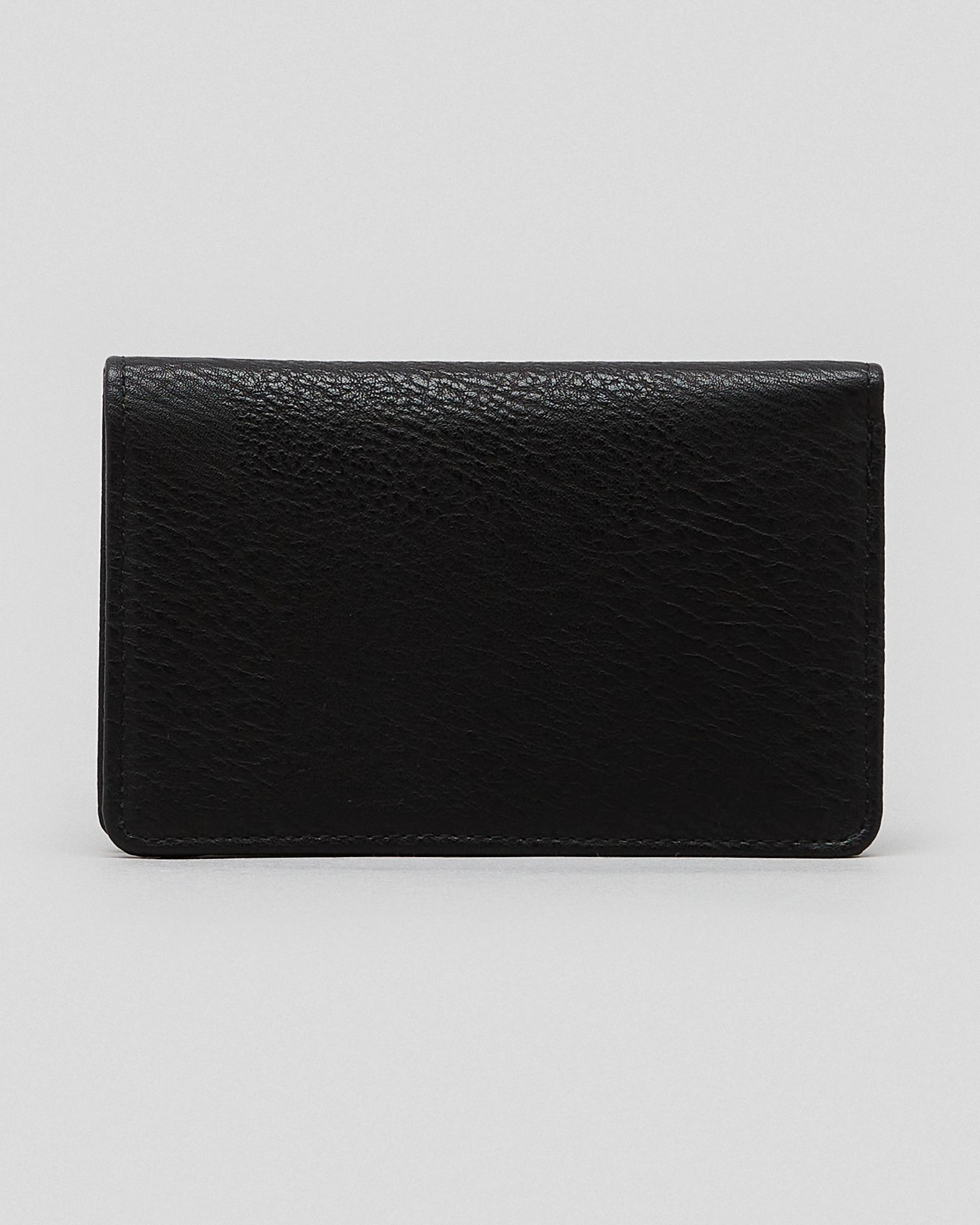 Shop Roxy Crazy Wave Wallet In Anthracite - Fast Shipping & Easy ...