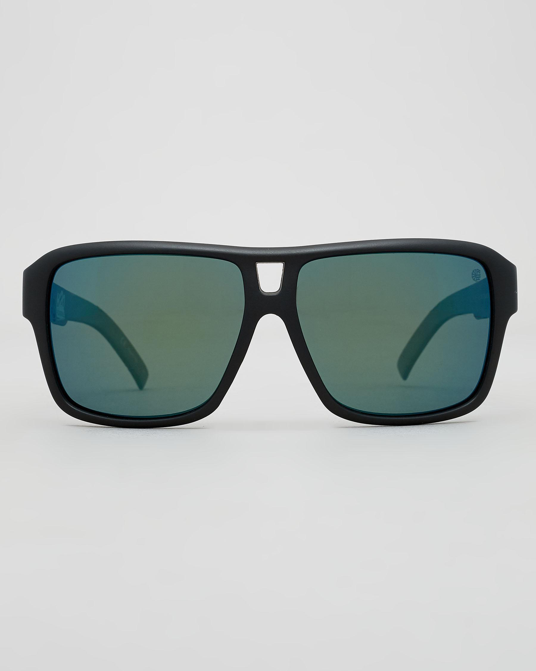 Dragon Alliance The Jam Polarized Sunglasses In Matte Blk/petrol Polar ...