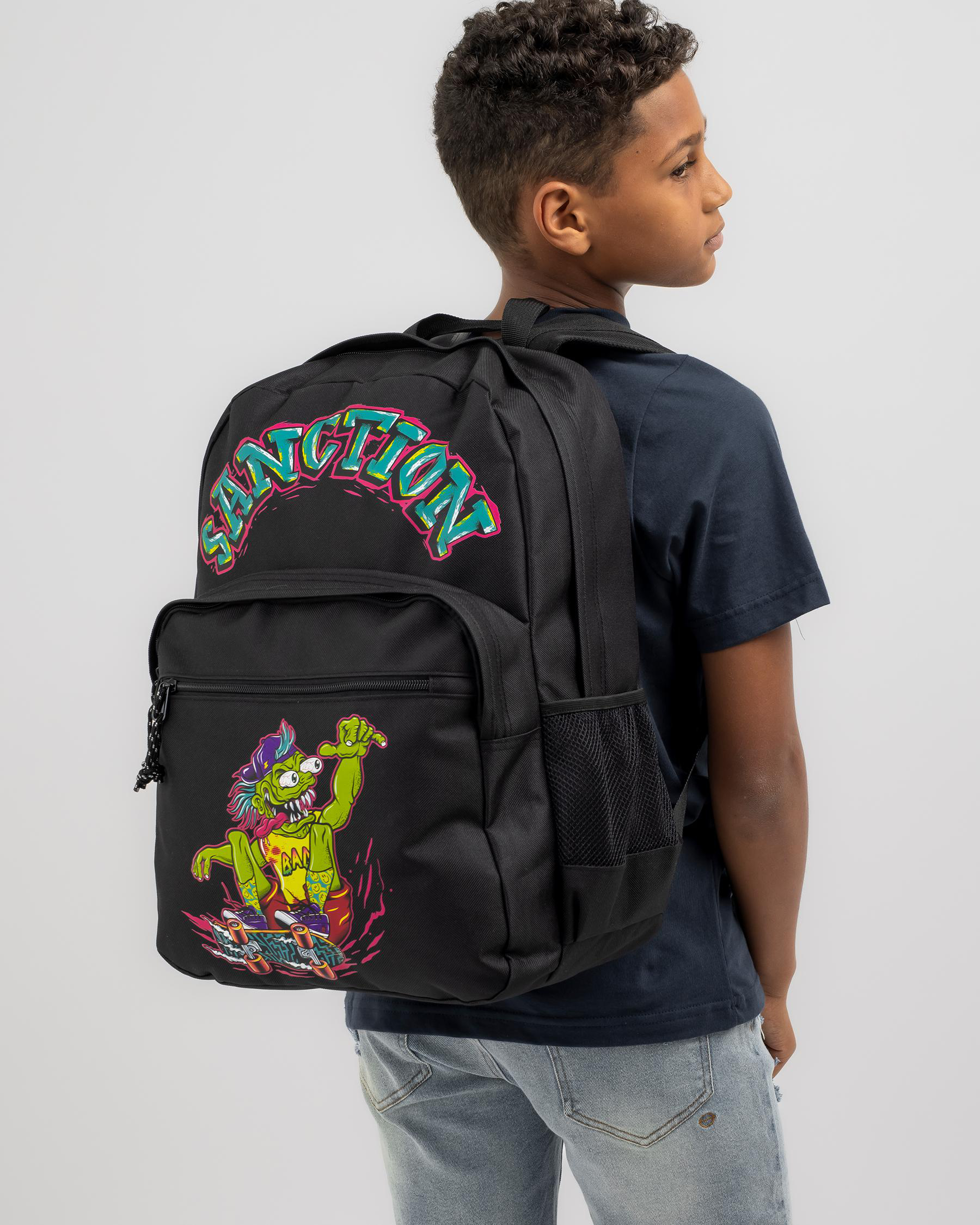 Shop Sanction Hyper Backpack In Black - Fast Shipping & Easy Returns ...