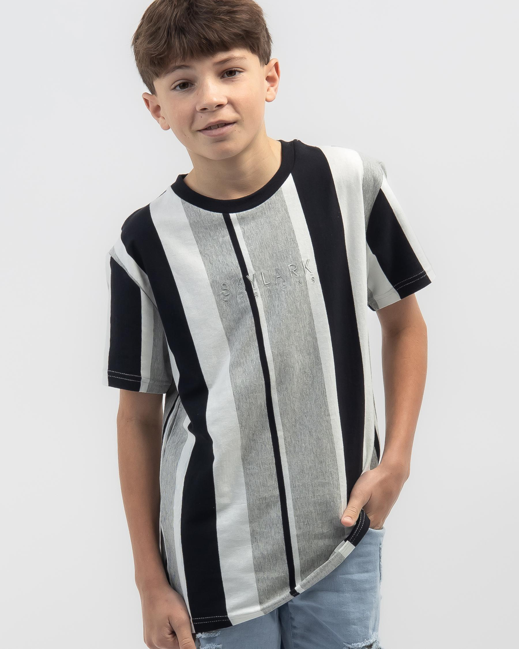 Shop Skylark Boys' Myriads T-Shirt In Stripe - Fast Shipping & Easy ...