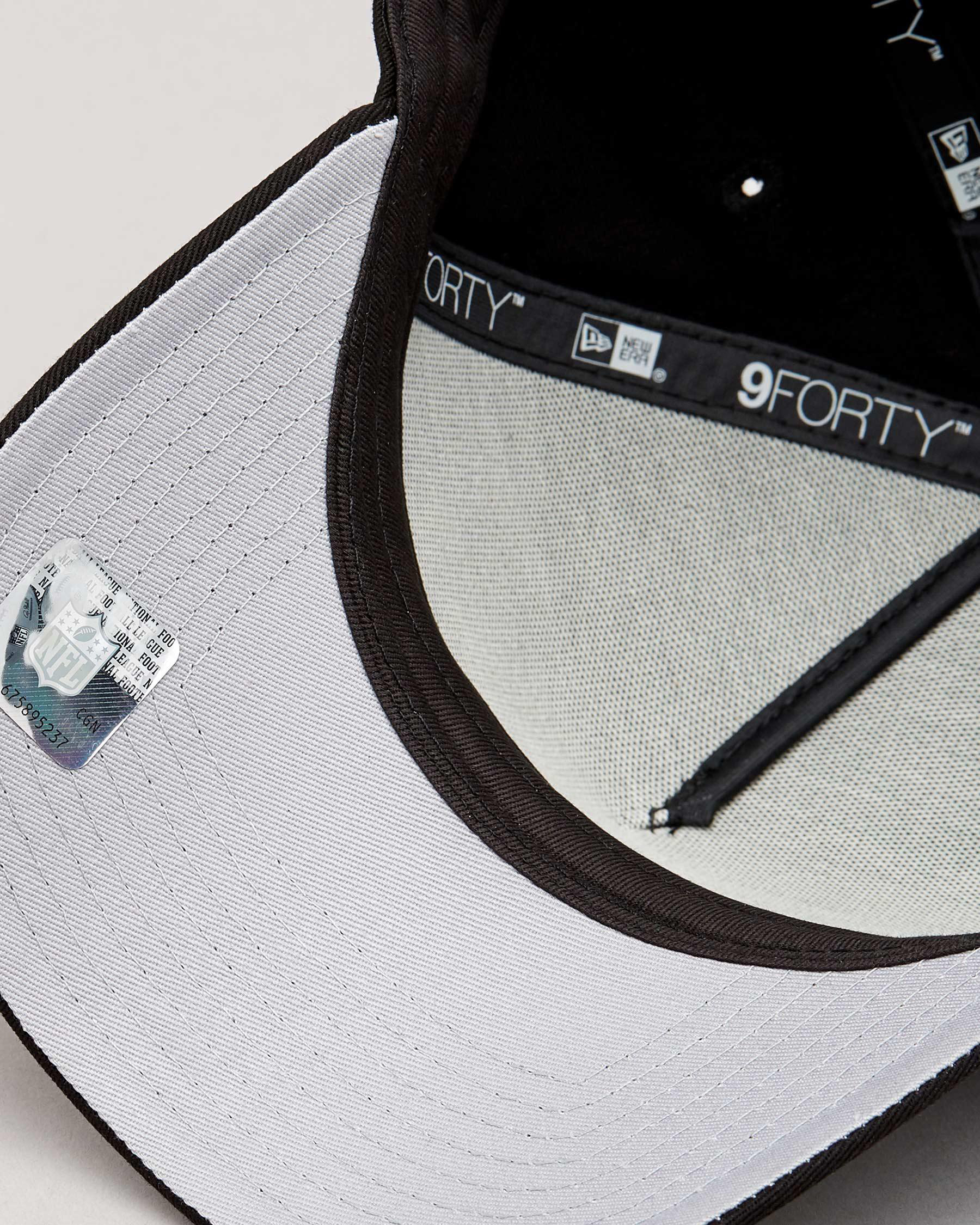 New Era Raiders 9Forty A-Frame Cap In Black/white - FREE* Shipping & Easy  Returns - City Beach United States