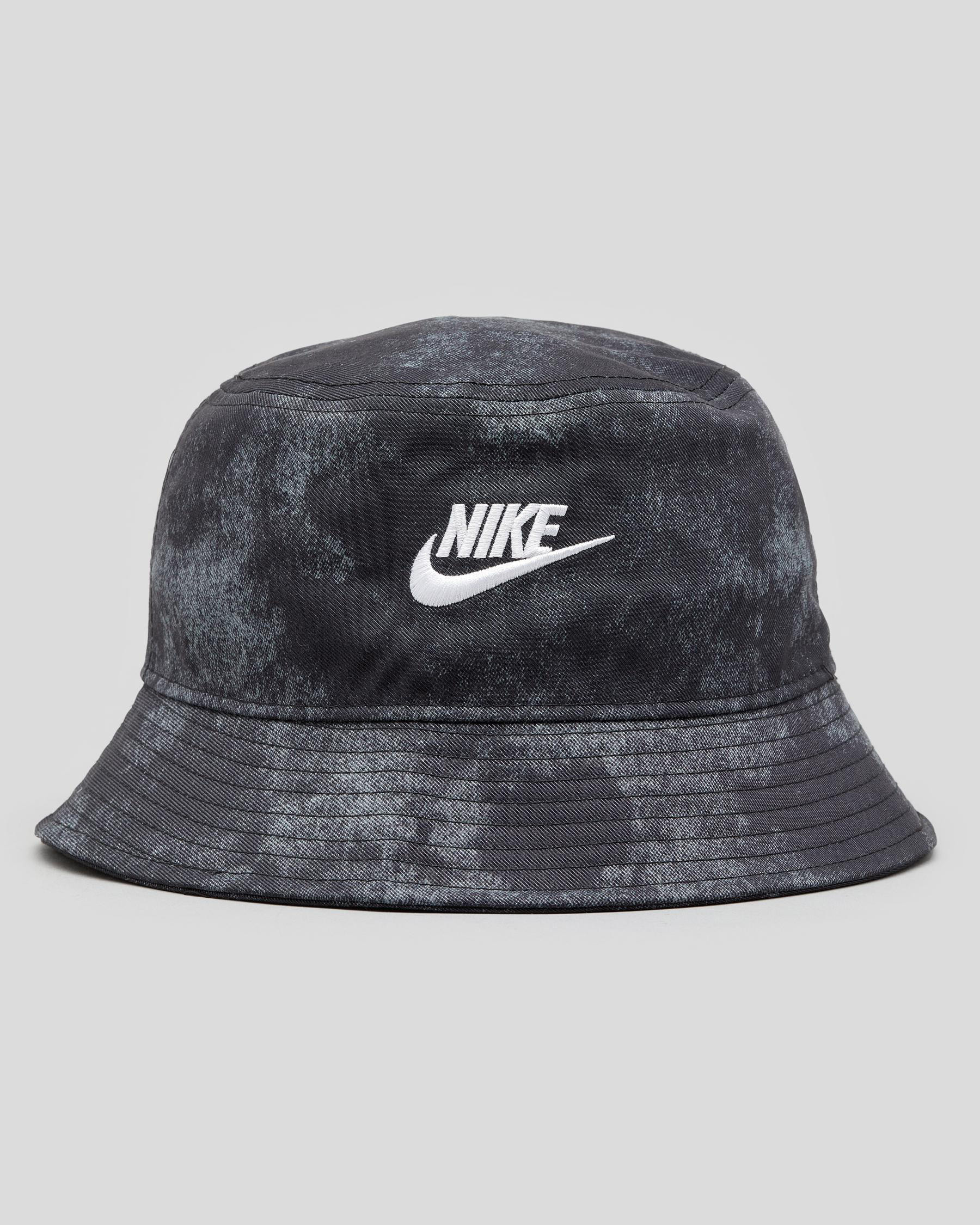 Shop Nike U NSW Futura Bucket Hat In Tie Dye - Fast Shipping & Easy ...