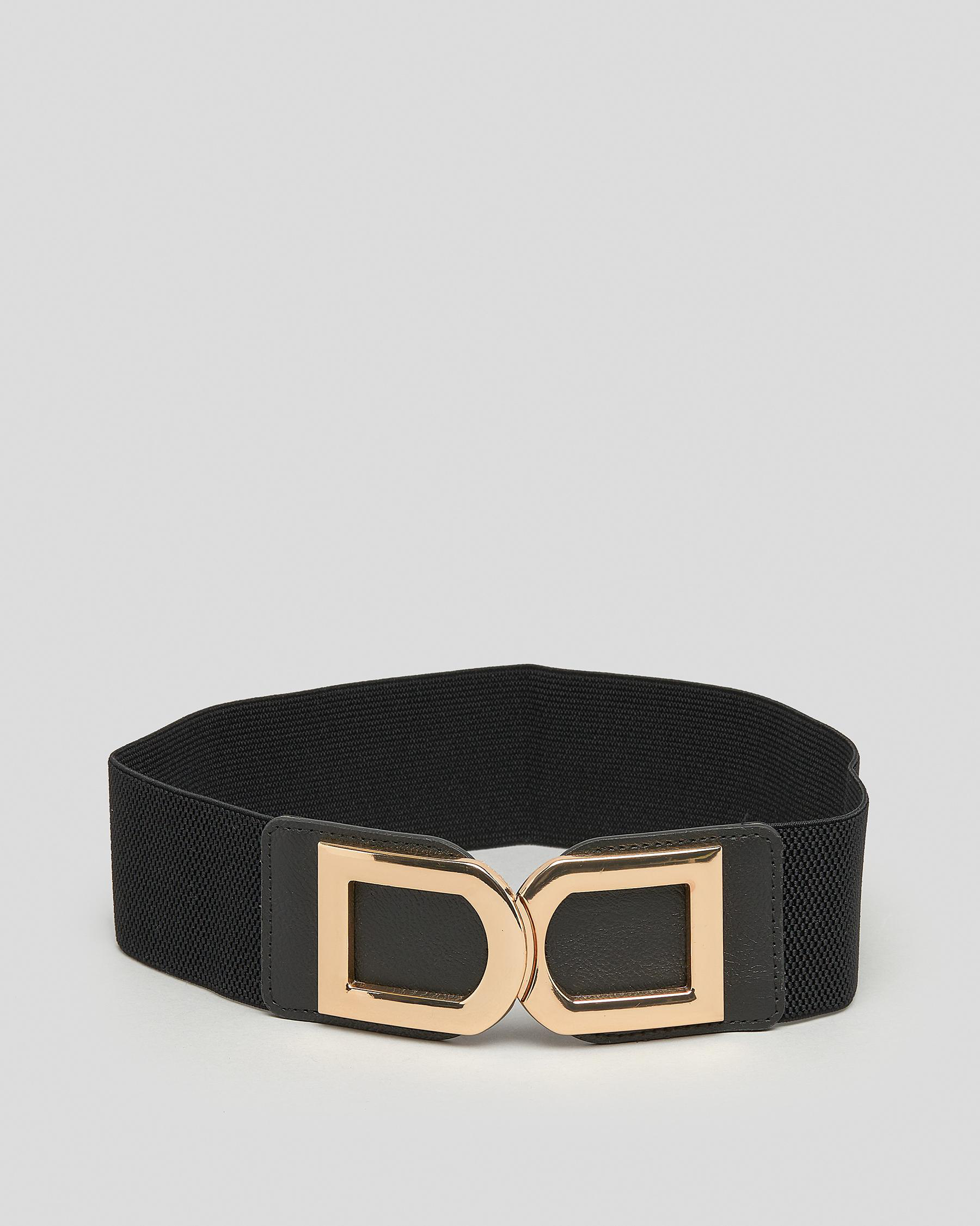 Ava And Ever Ashley Belt In Black/gold - Fast Shipping & Easy Returns ...