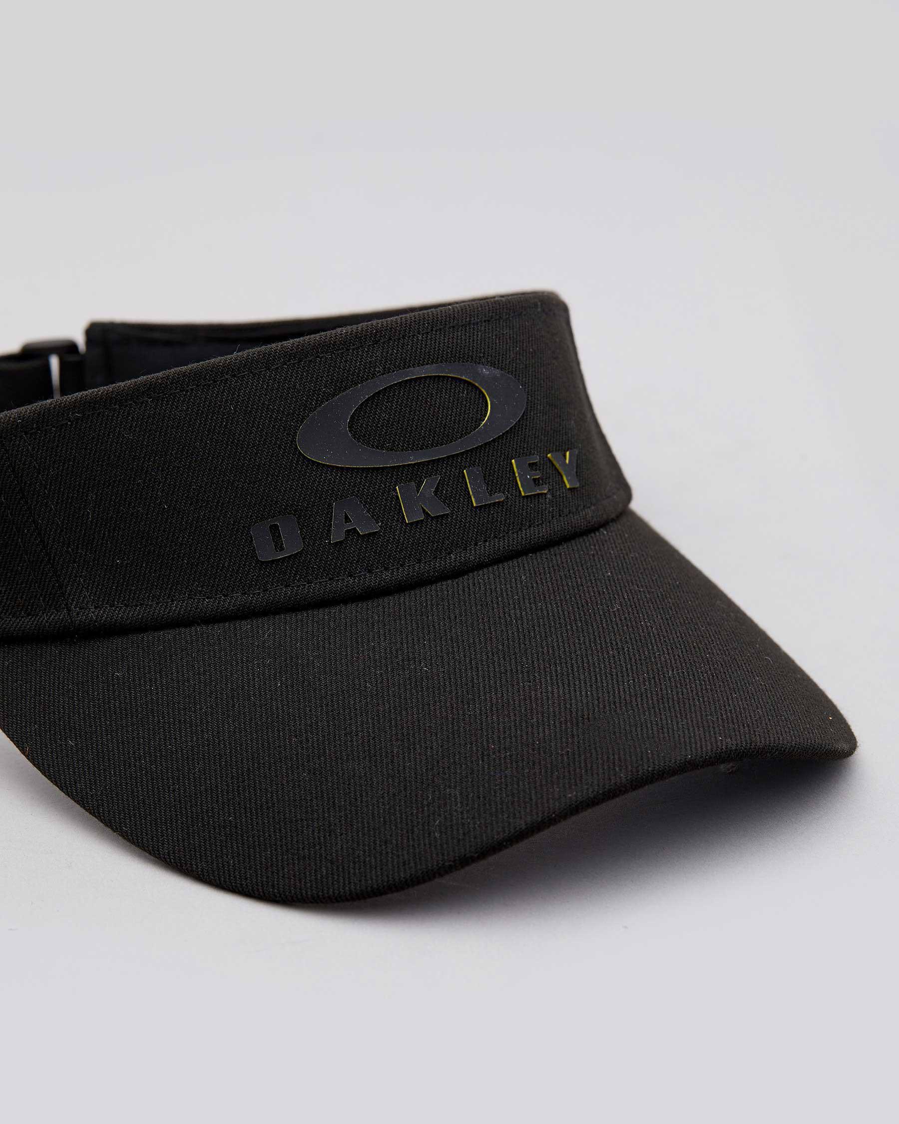 Oakley Logo Edge Visor  In Blackout | City Beach United States