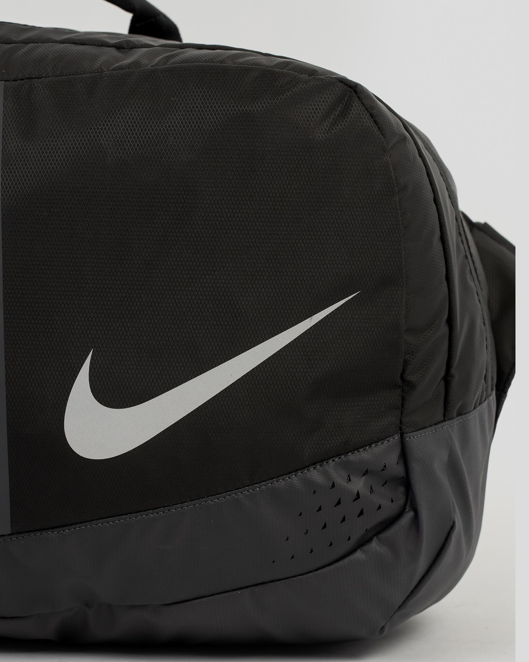 Shop Nike Run Travel Bag In Black/anthracite/silver - Fast Shipping ...