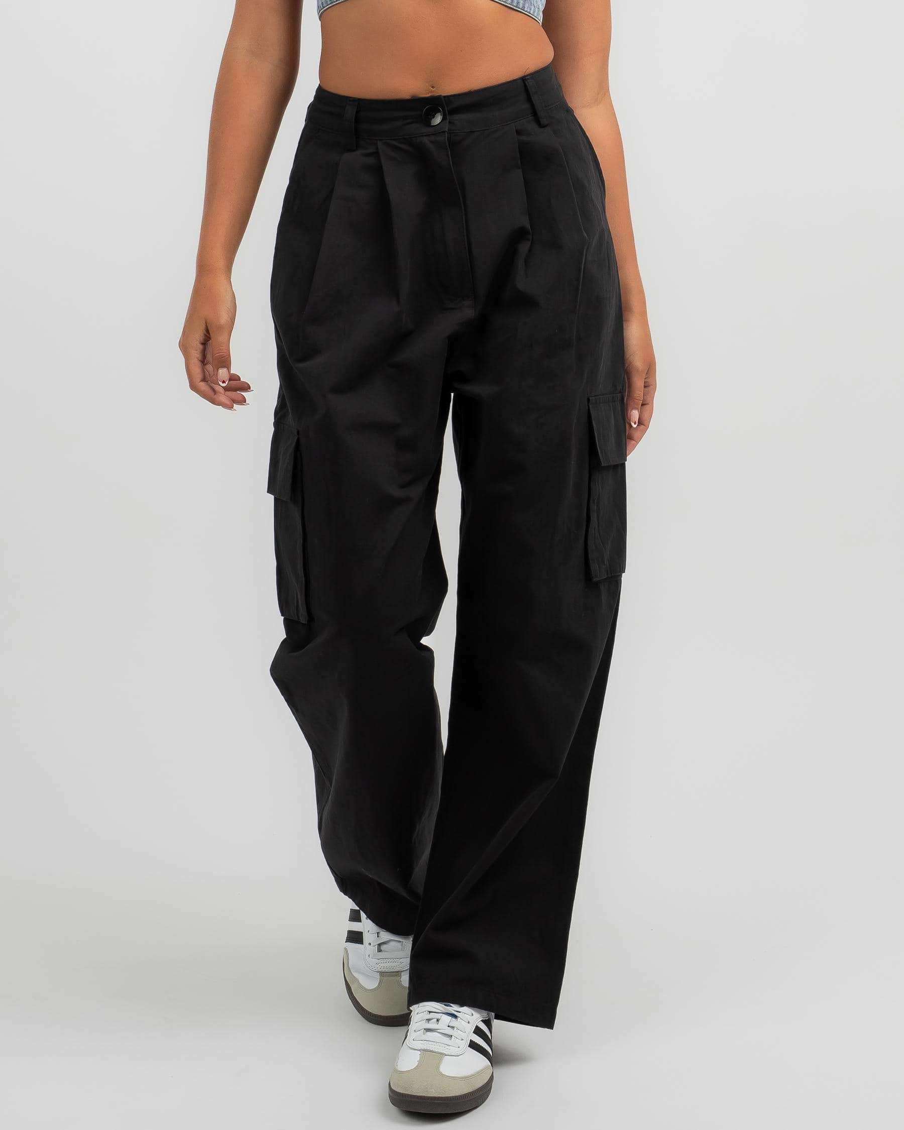 Shop Ava And Ever Kloss Pants In Black - Fast Shipping & Easy Returns ...