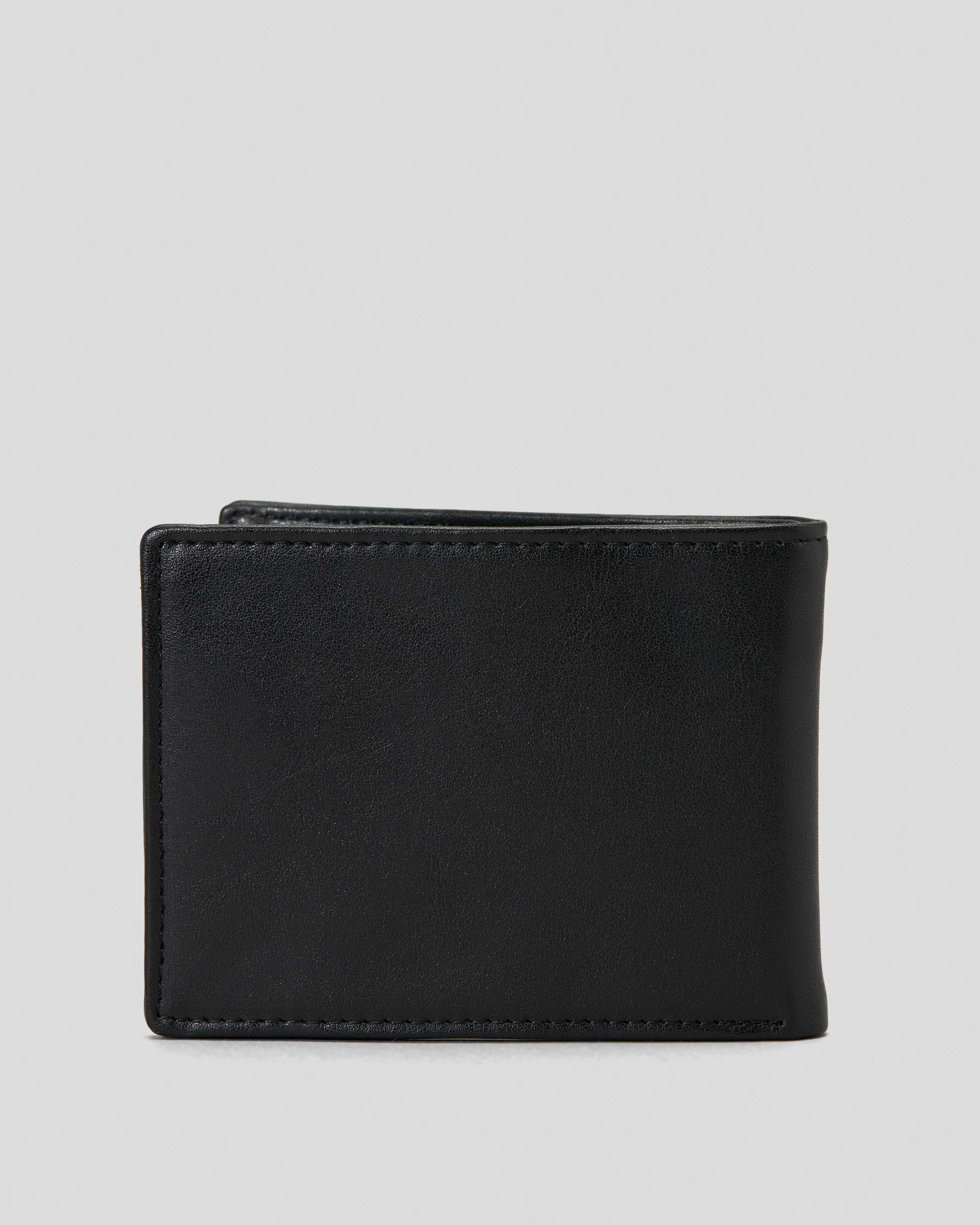 Shop Billabong Classics Flip Wallet In Black - Fast Shipping & Easy ...