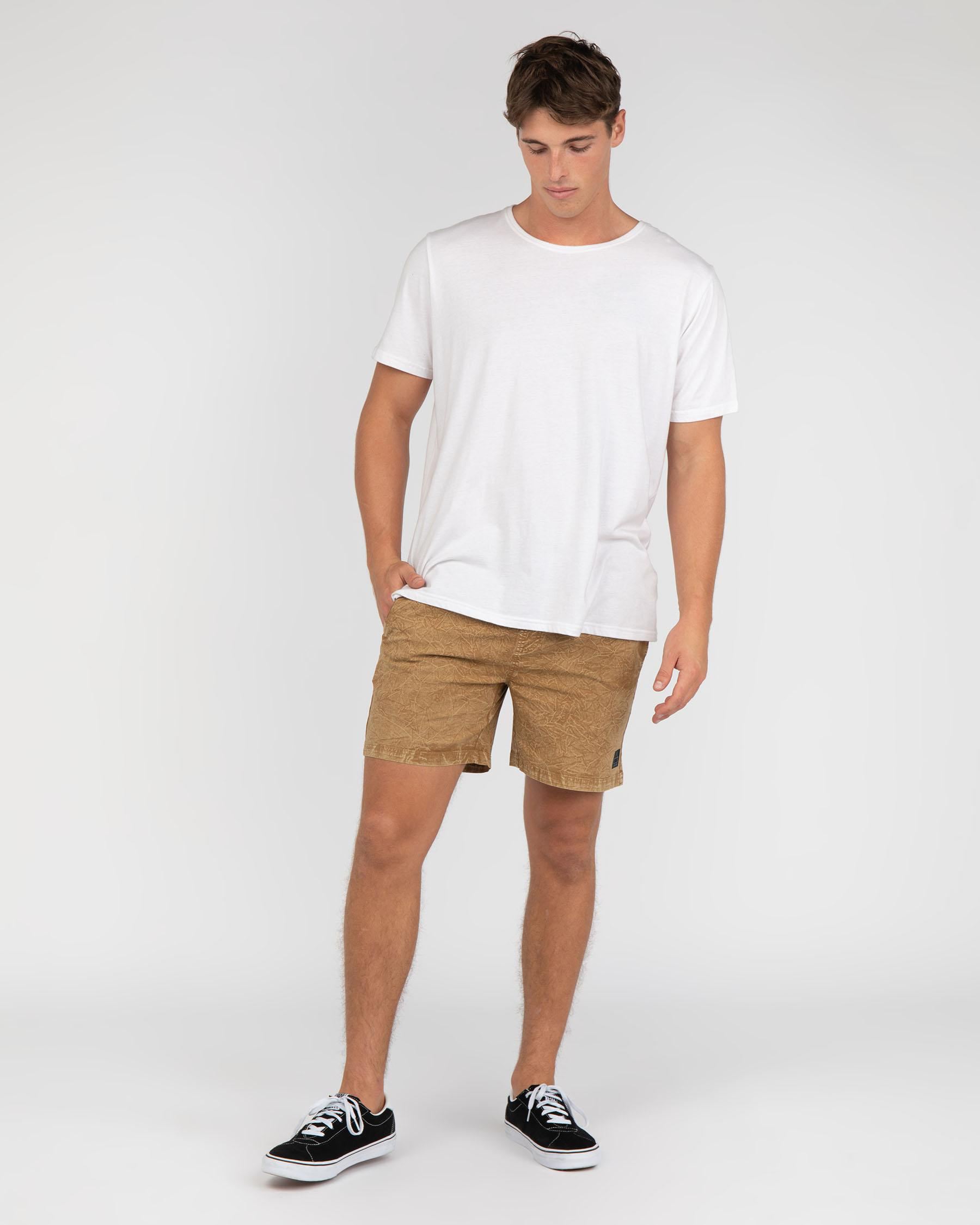 Shop Lucid Acid Mully Shorts In Tan - Fast Shipping & Easy Returns ...