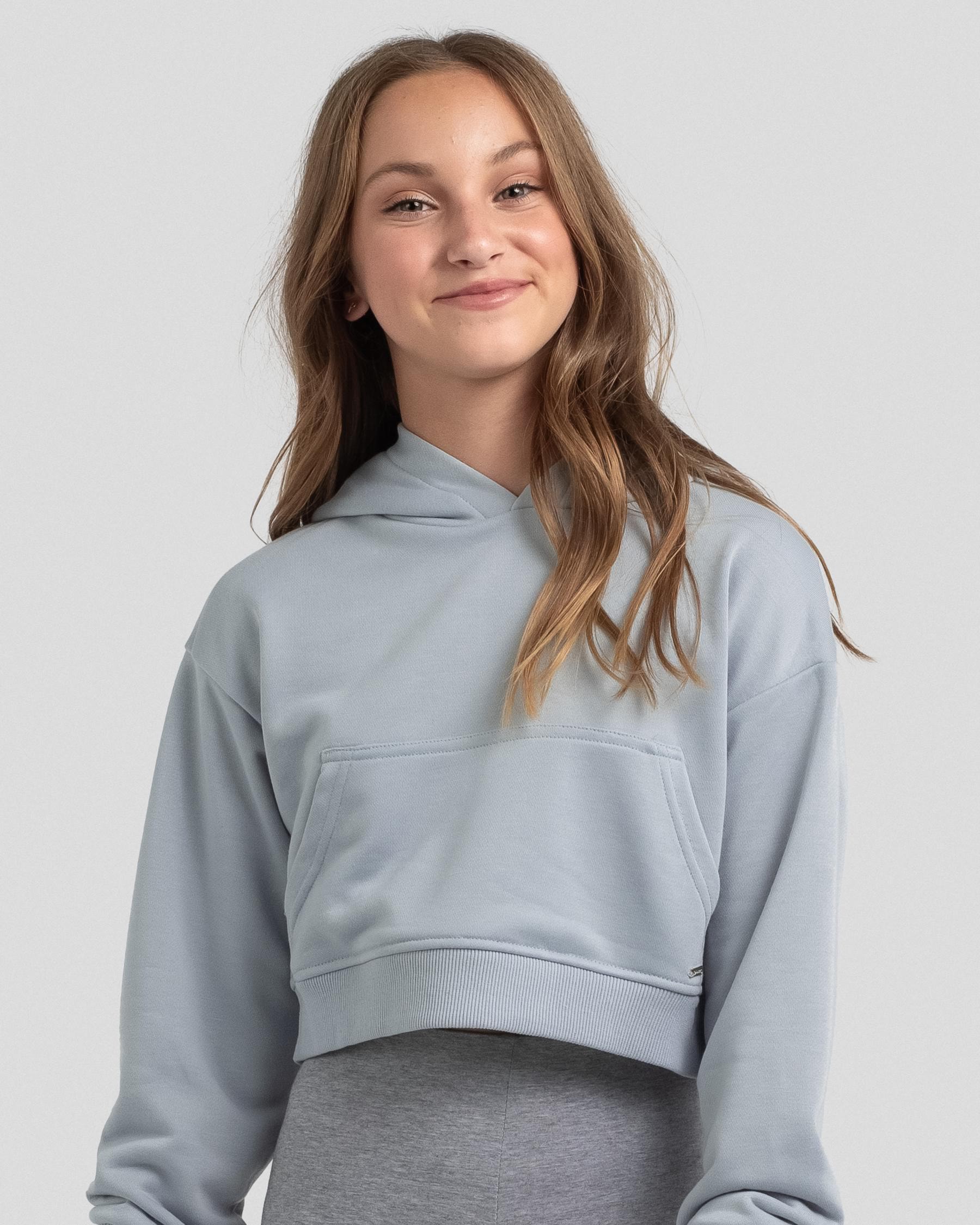 Shop Ava And Ever Girls' Montanna Hoodie In Pastel Blue - Fast Shipping ...