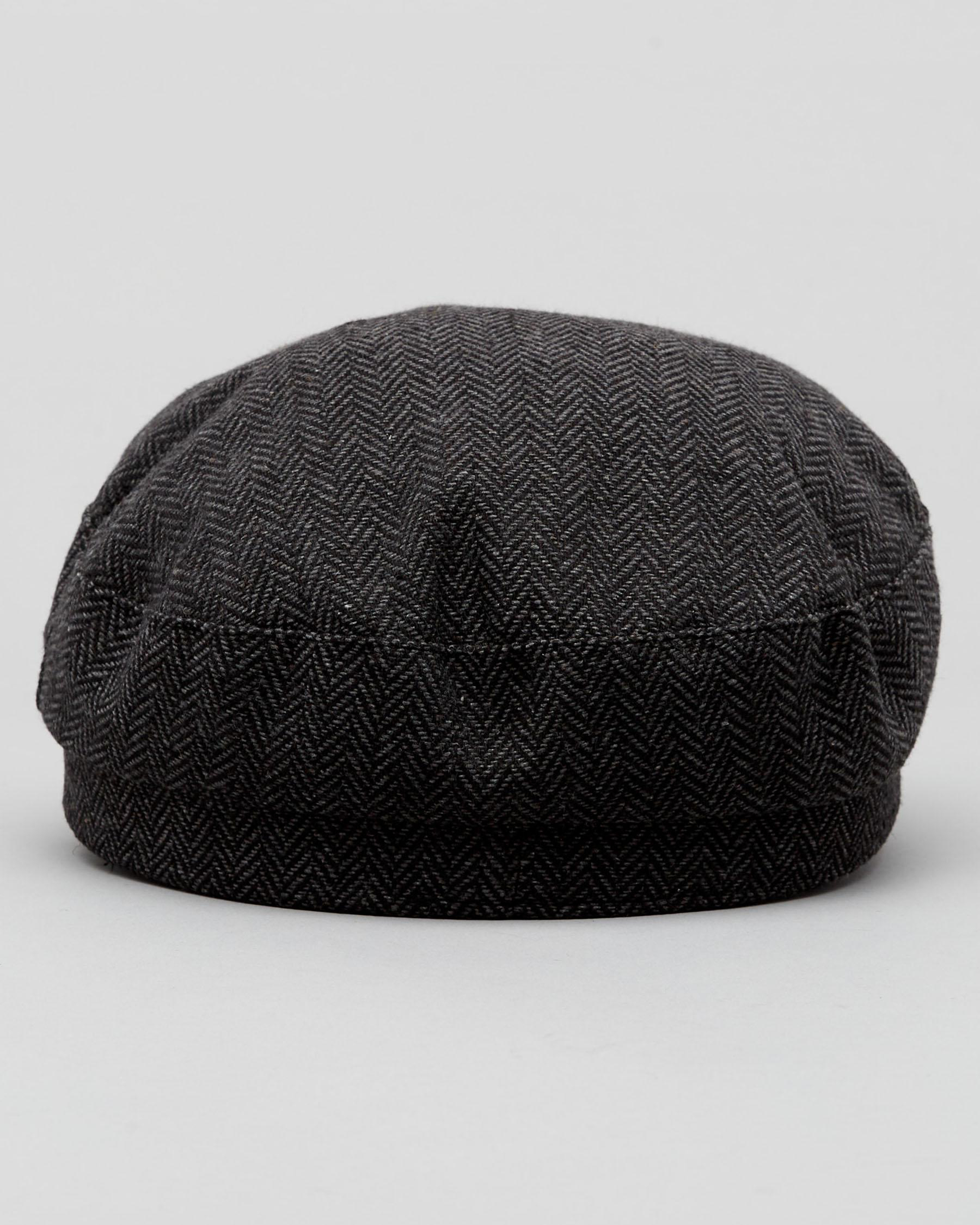 Shop Mooloola Charlotte Lieutenant Cap In Black - Fast Shipping & Easy ...