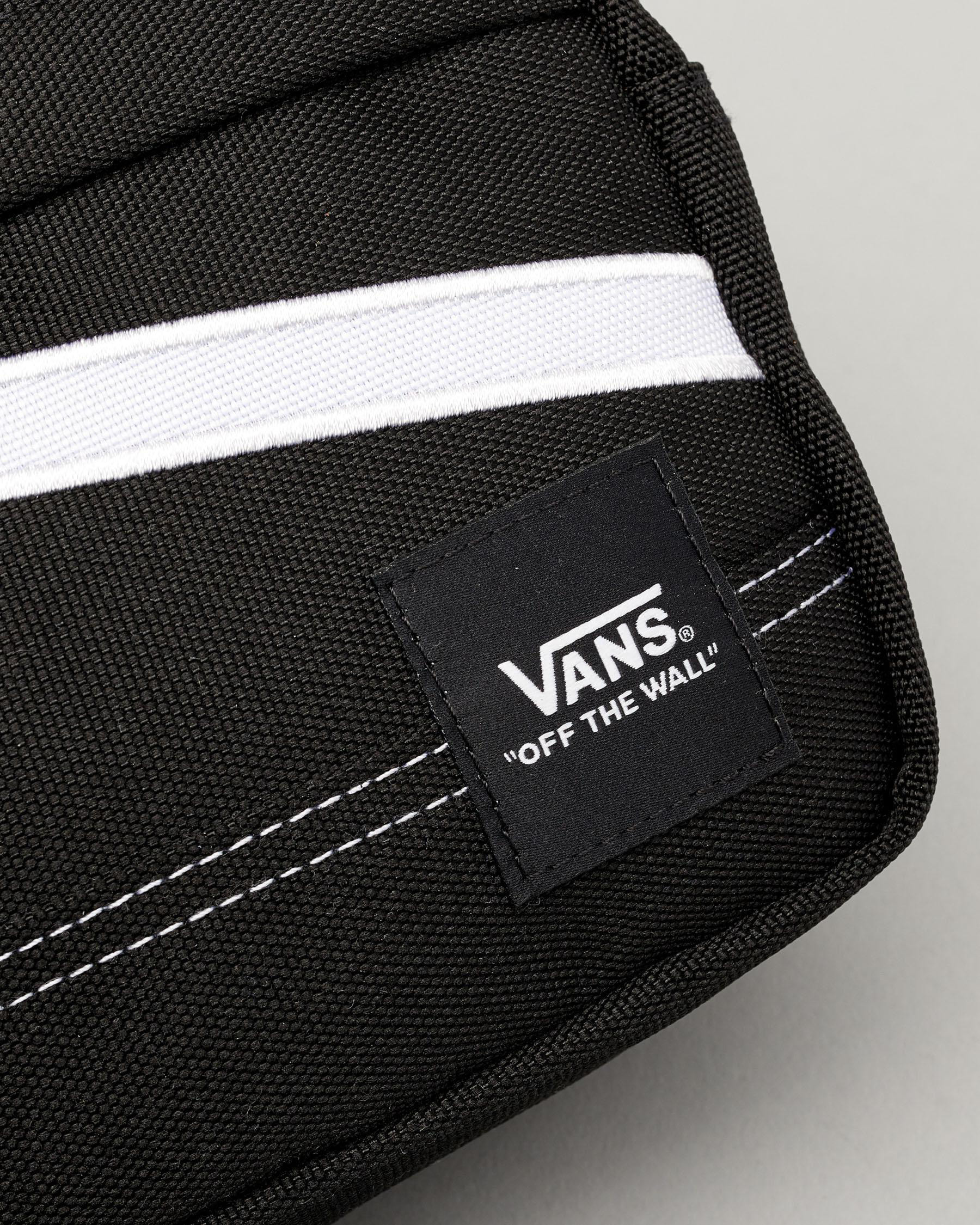 Shop Vans Construct Cross Body Bag In Black/ White - Fast Shipping ...