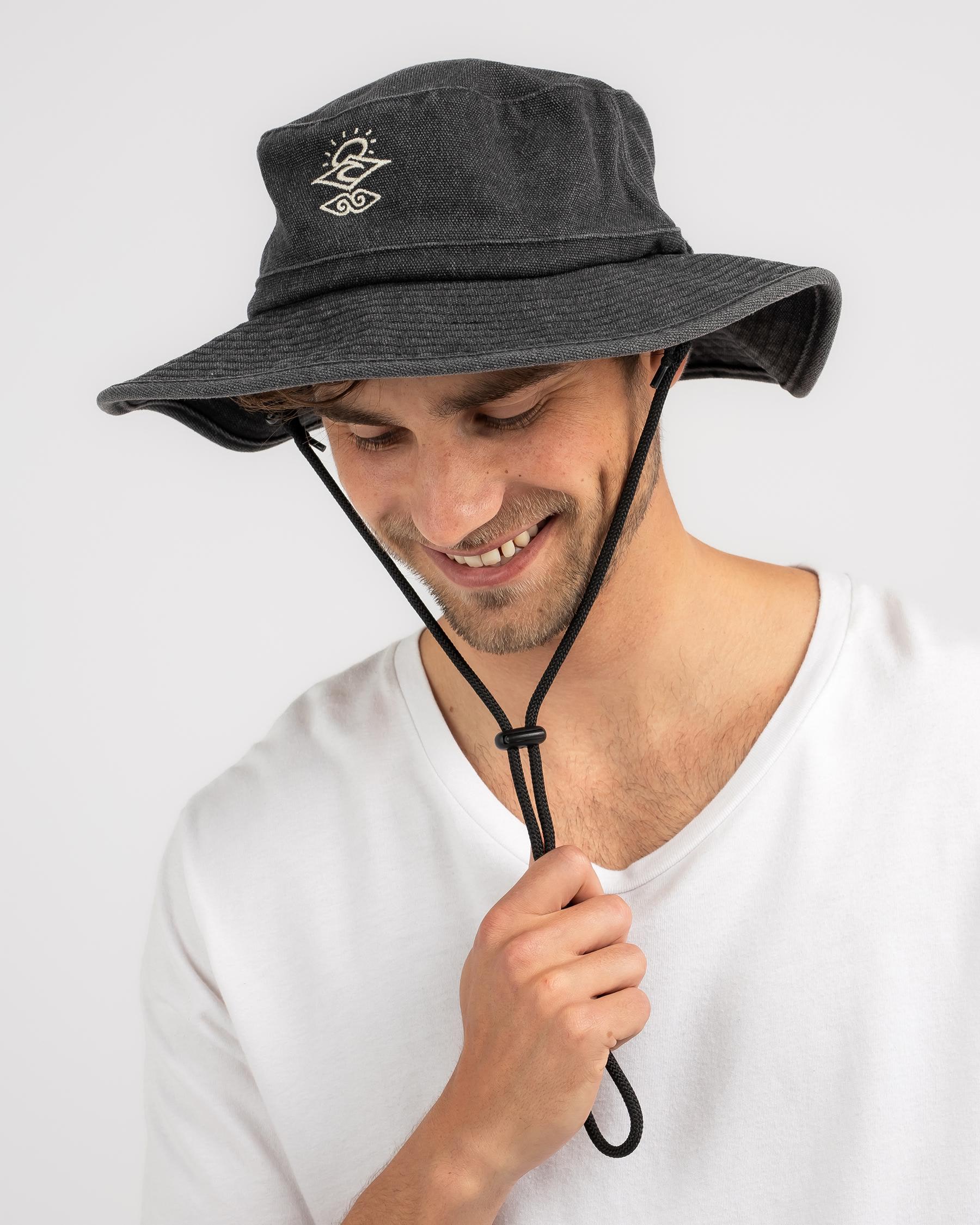 rip curl searcher mid brim hat