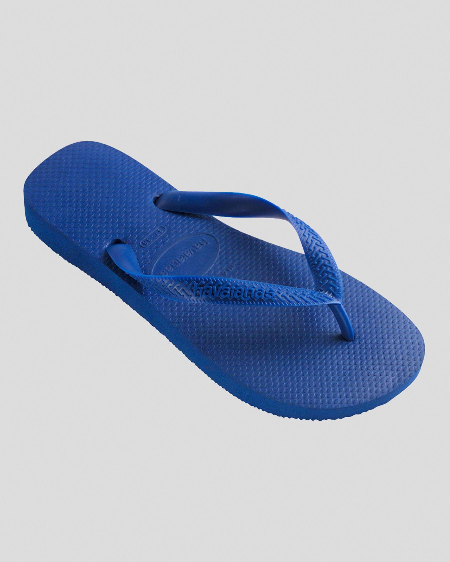 Shop Havaianas Top Thongs In Marine Blue - Fast Shipping & Easy Returns ...