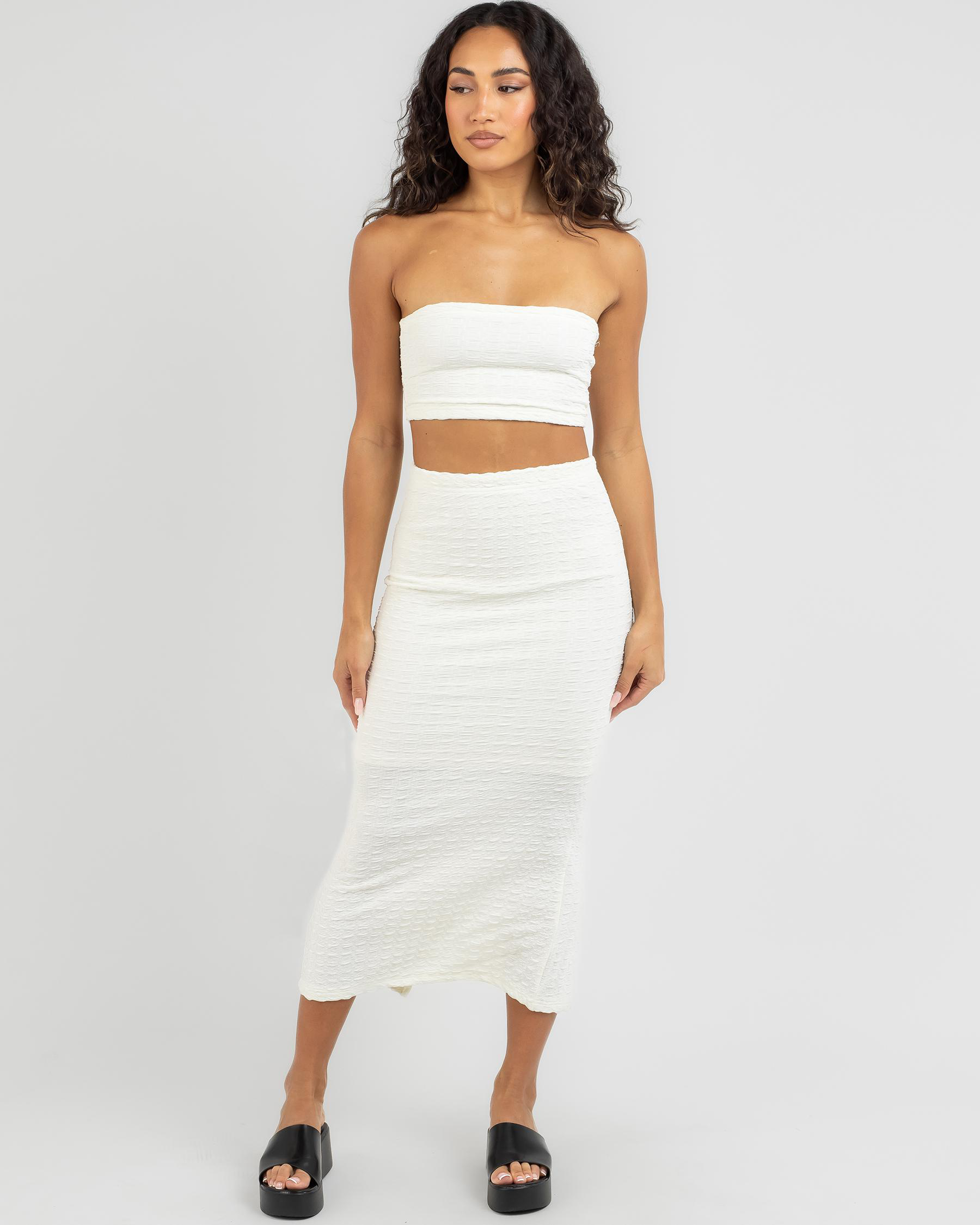 Shop Ava And Ever Missy Skirt In White - Fast Shipping & Easy Returns ...