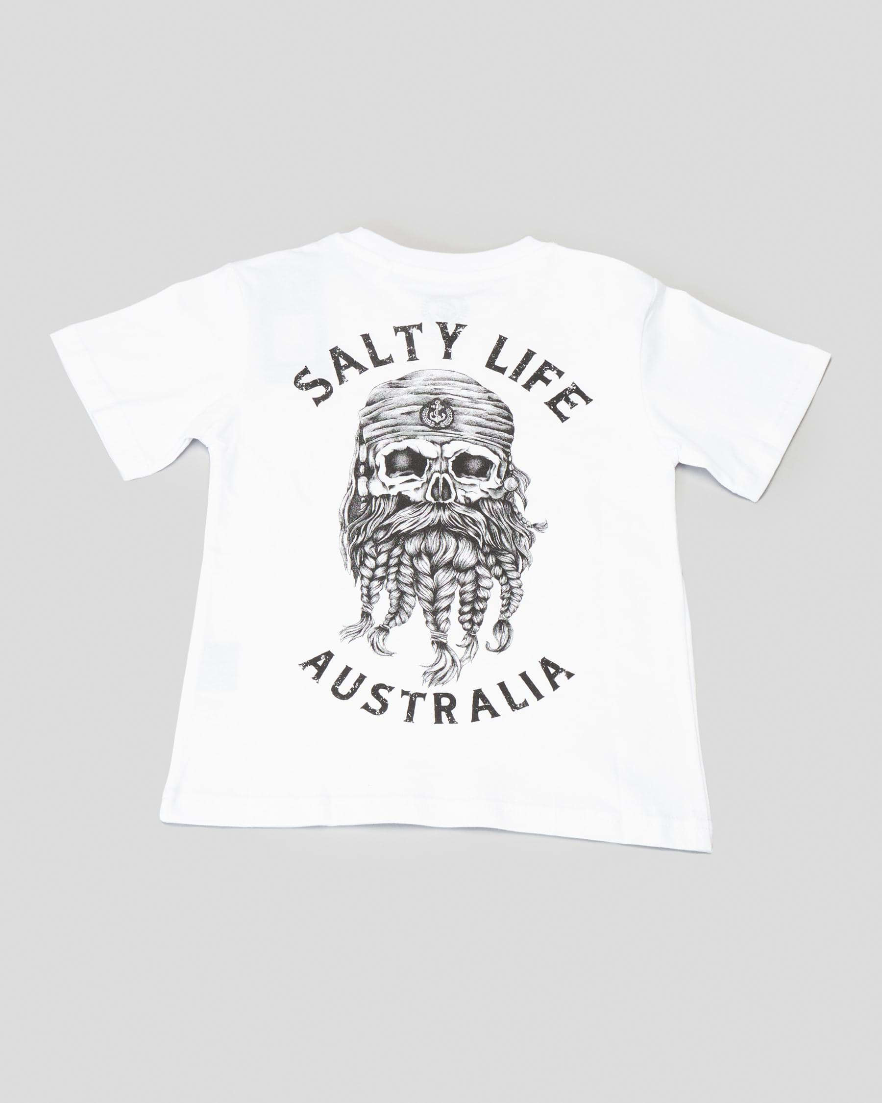 Shop Salty Life Toddlers' Hollander T-shirt In White - Fast Shipping ...