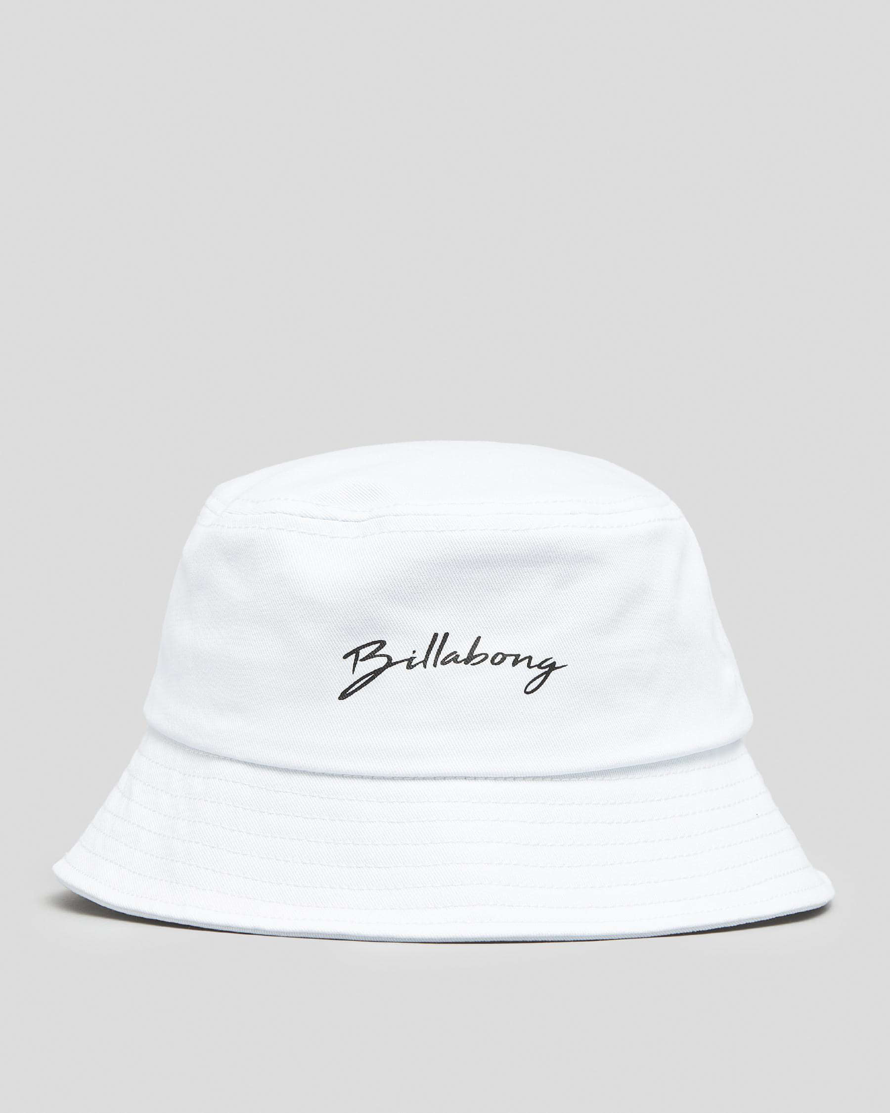 Shop Billabong CB Amity Bucket Hat In White - Fast Shipping & Easy ...