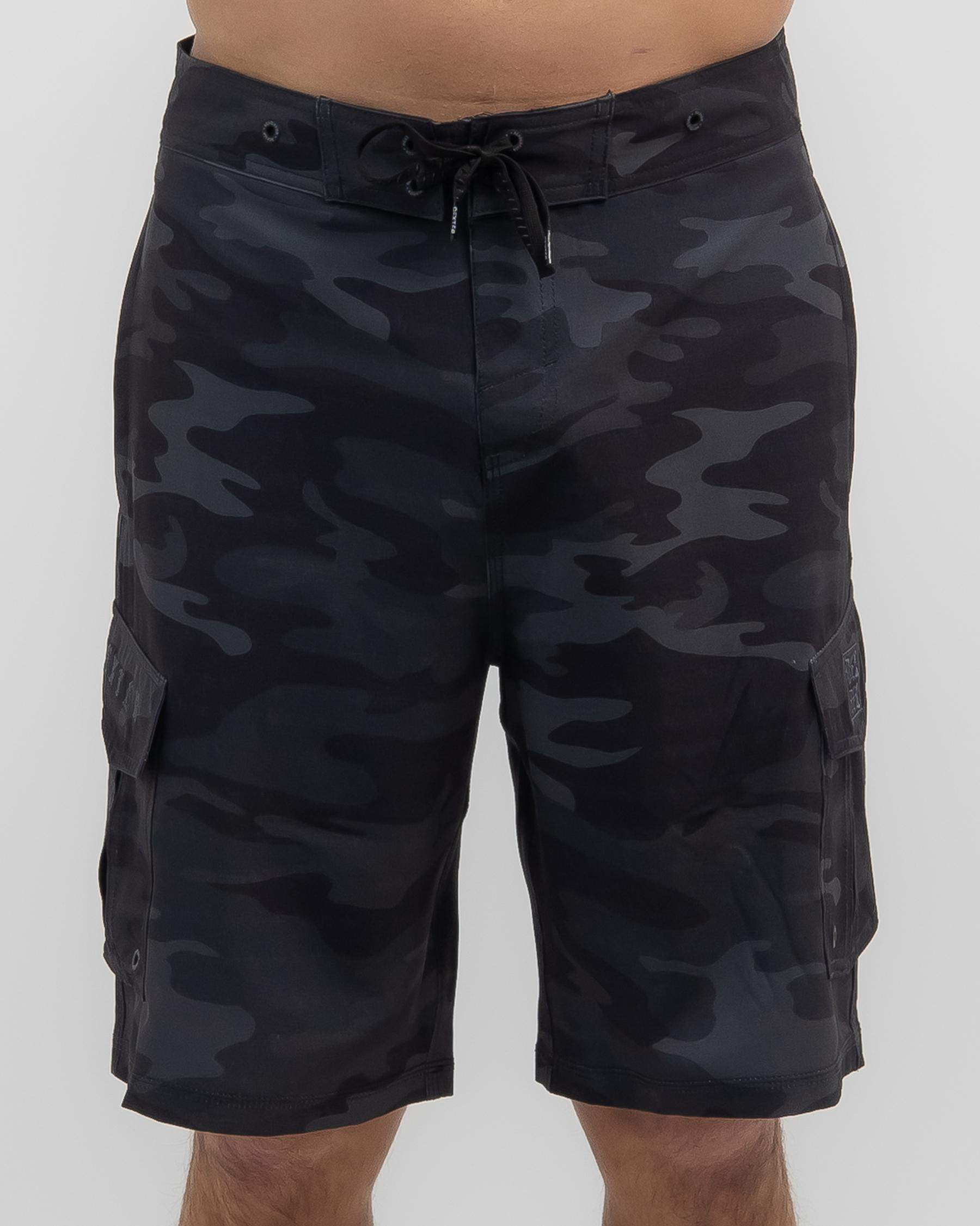 Shop Dexter Mission Board Shorts In Black - Fast Shipping & Easy ...