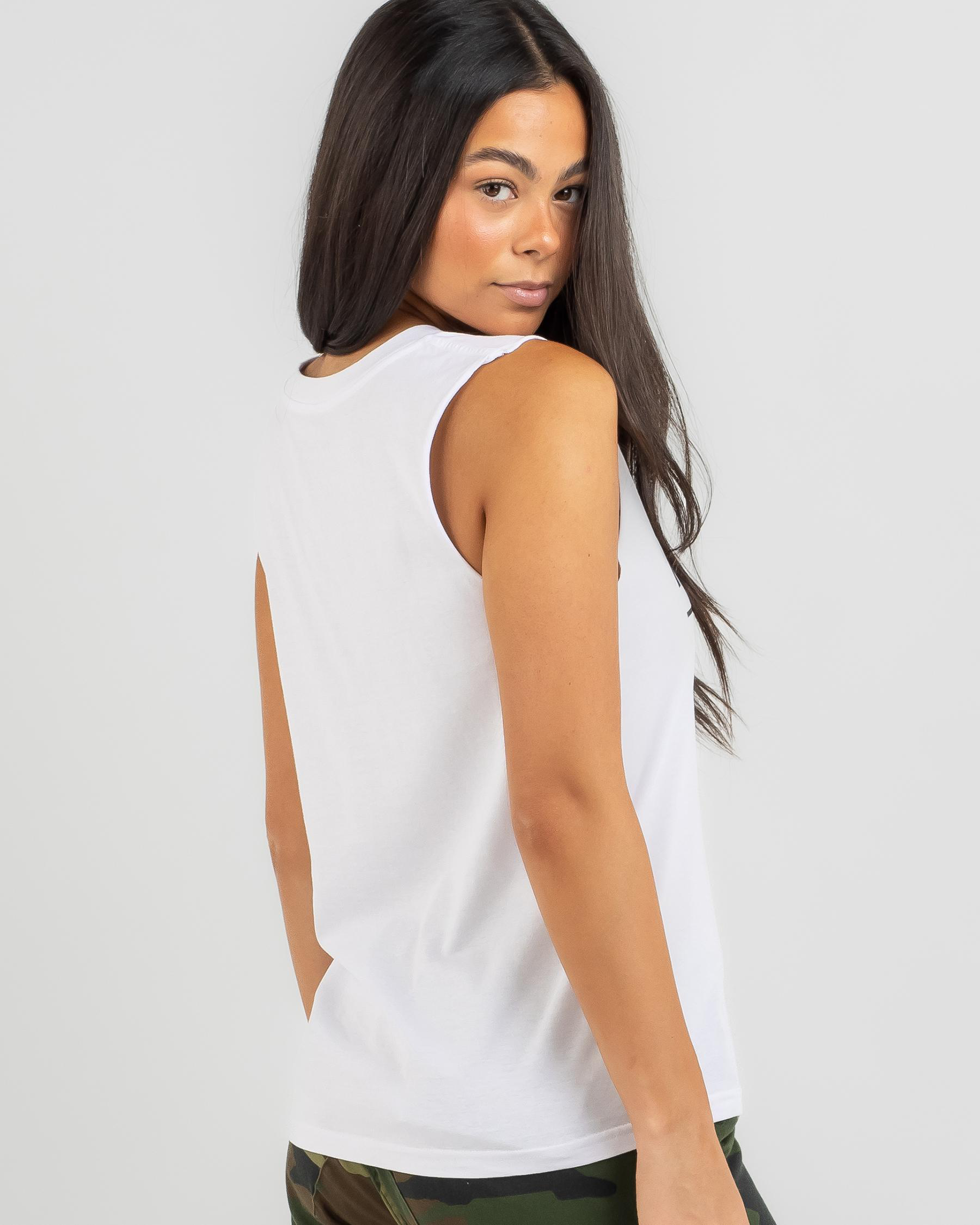 Shop Fox Pinnacle Tank Top In White - Fast Shipping & Easy Returns ...