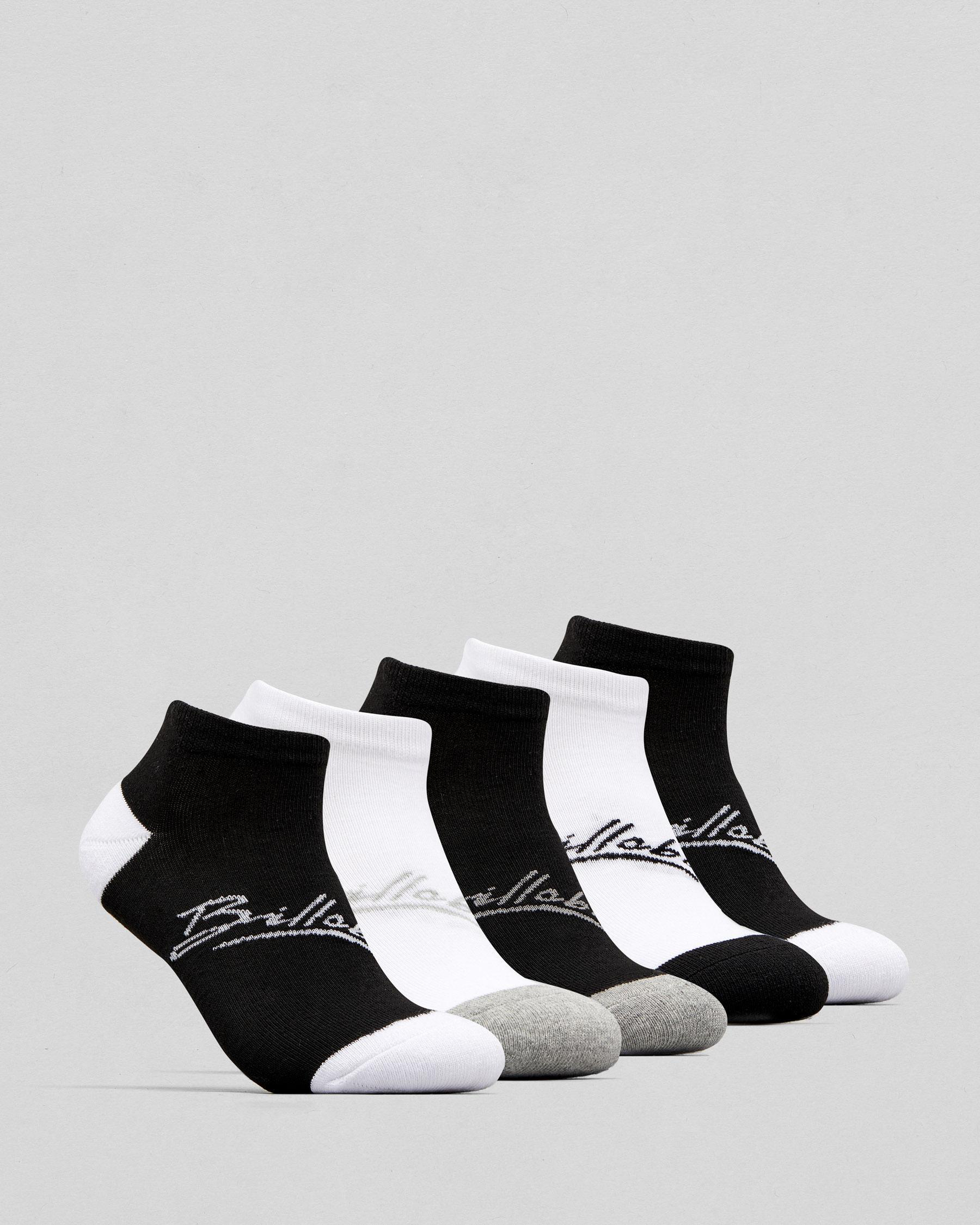 Billabong Womens Ocean Sock Pack In Black - Fast Shipping & Easy ...