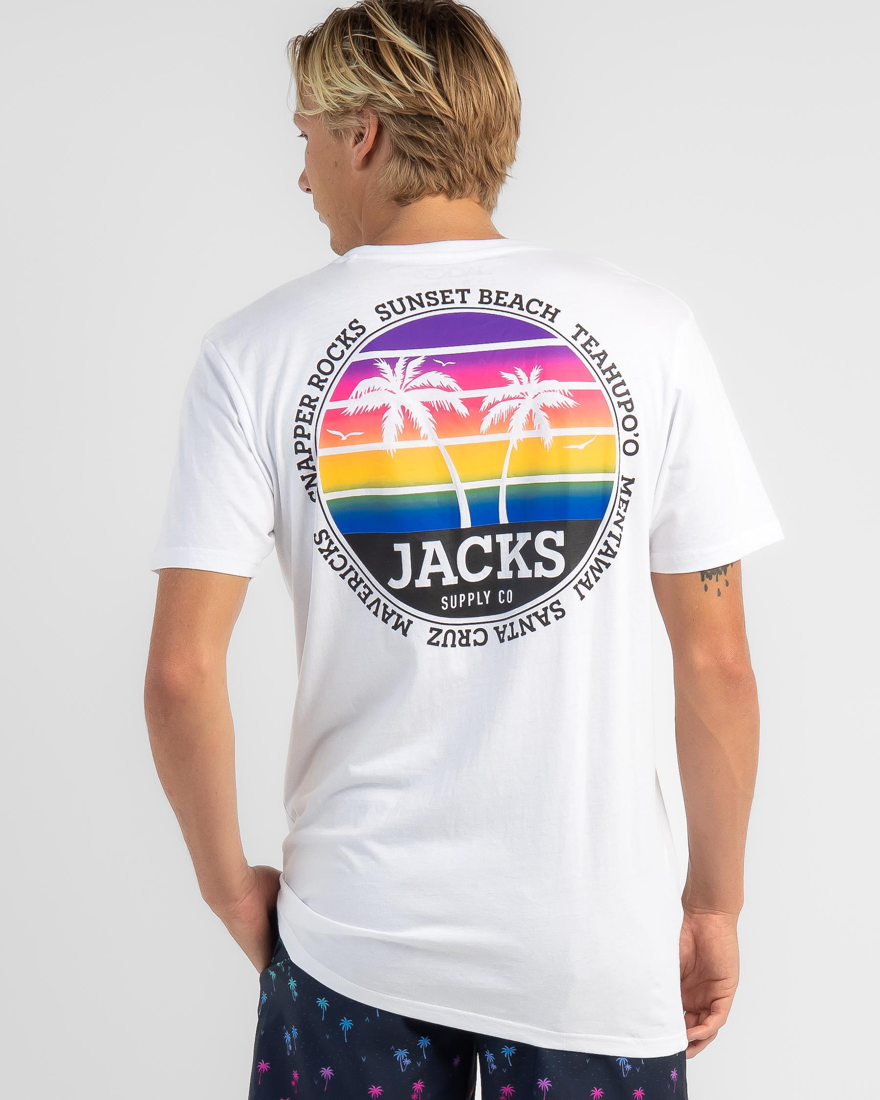 Shop Jacks Tidal T-Shirt In White - Fast Shipping & Easy Returns - City ...