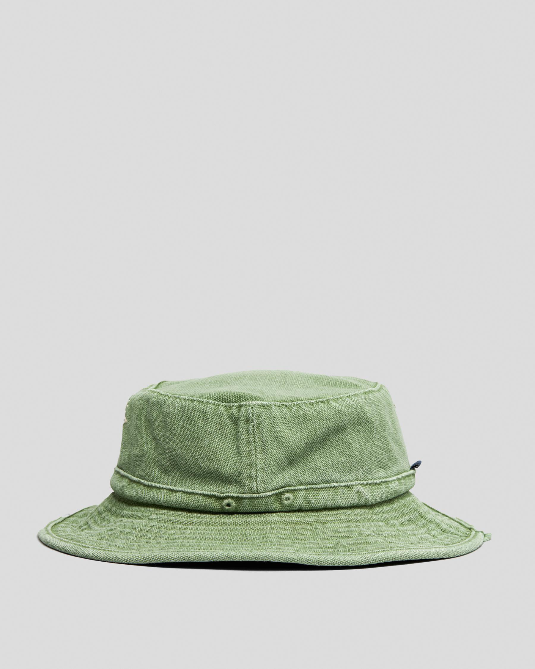 Shop Rip Curl Searcher Mid Brim Hat In Jade - Fast Shipping & Easy ...