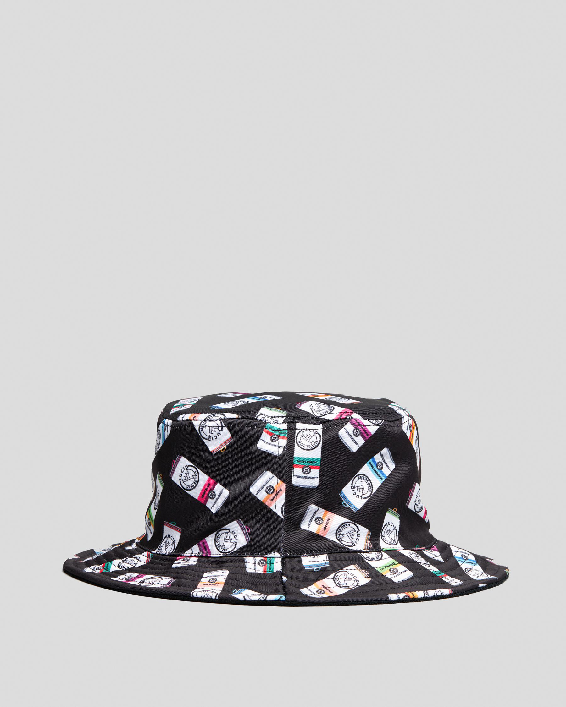 Lucid Seltzer Bucket Hat In Black - FREE* Shipping & Easy Returns - City  Beach United States