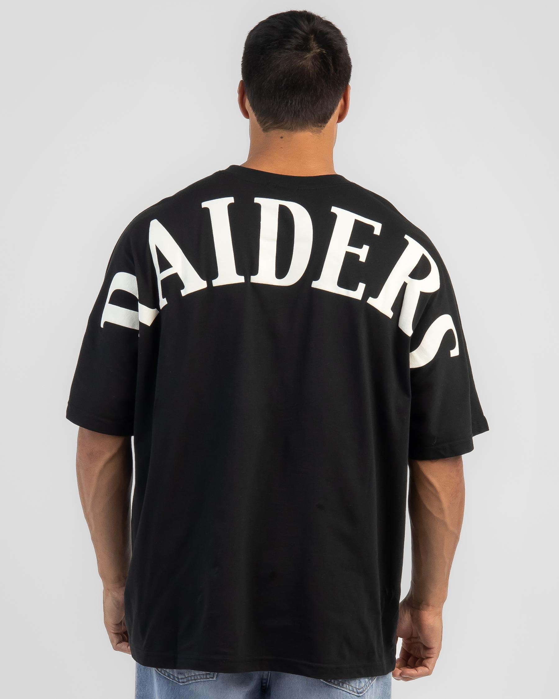 Majestic Jersey Raiders T-Shirt  Raiders t shirt, Mens shirts