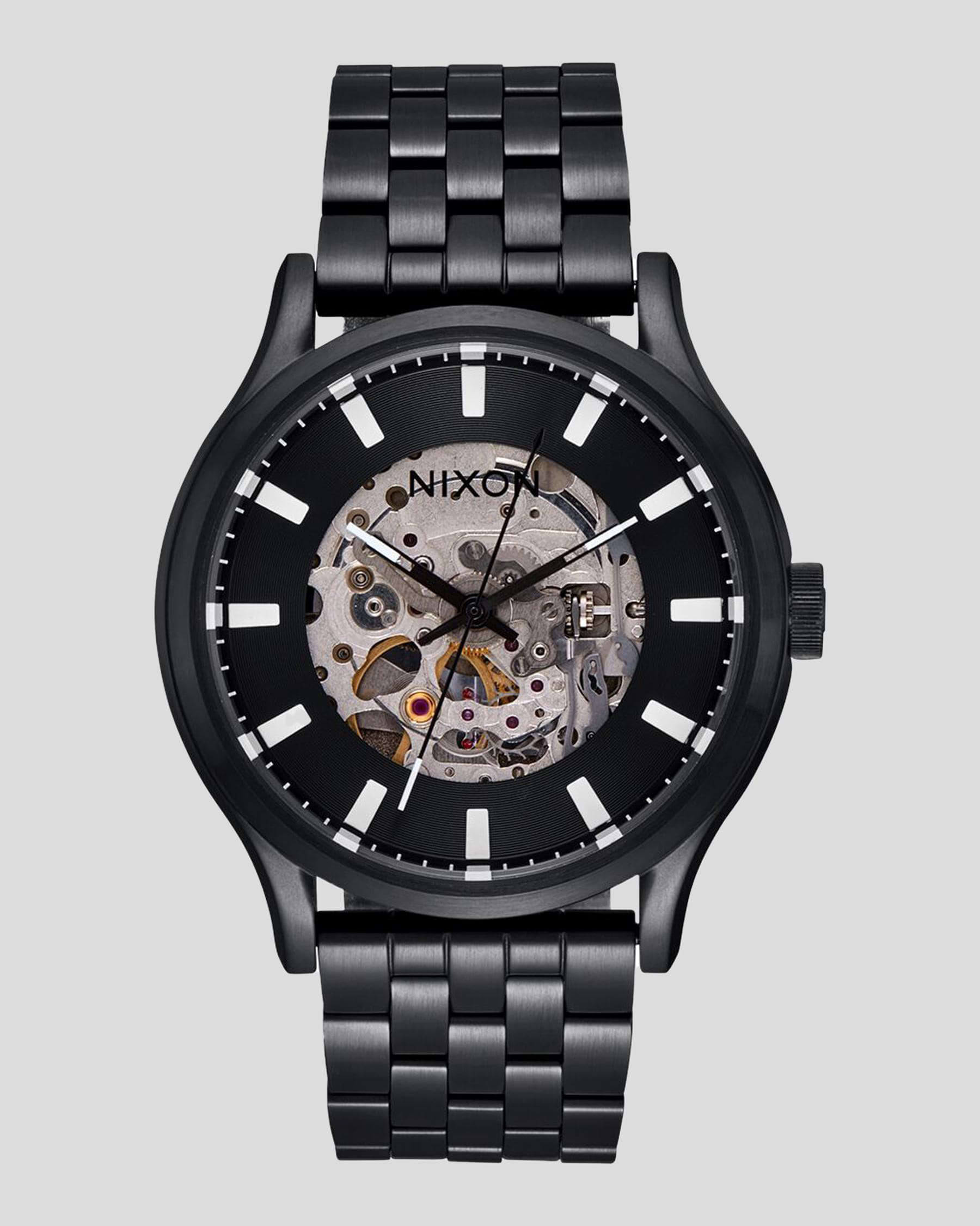 Nixon Spectra Watch In Black - FREE* Shipping & Easy Returns