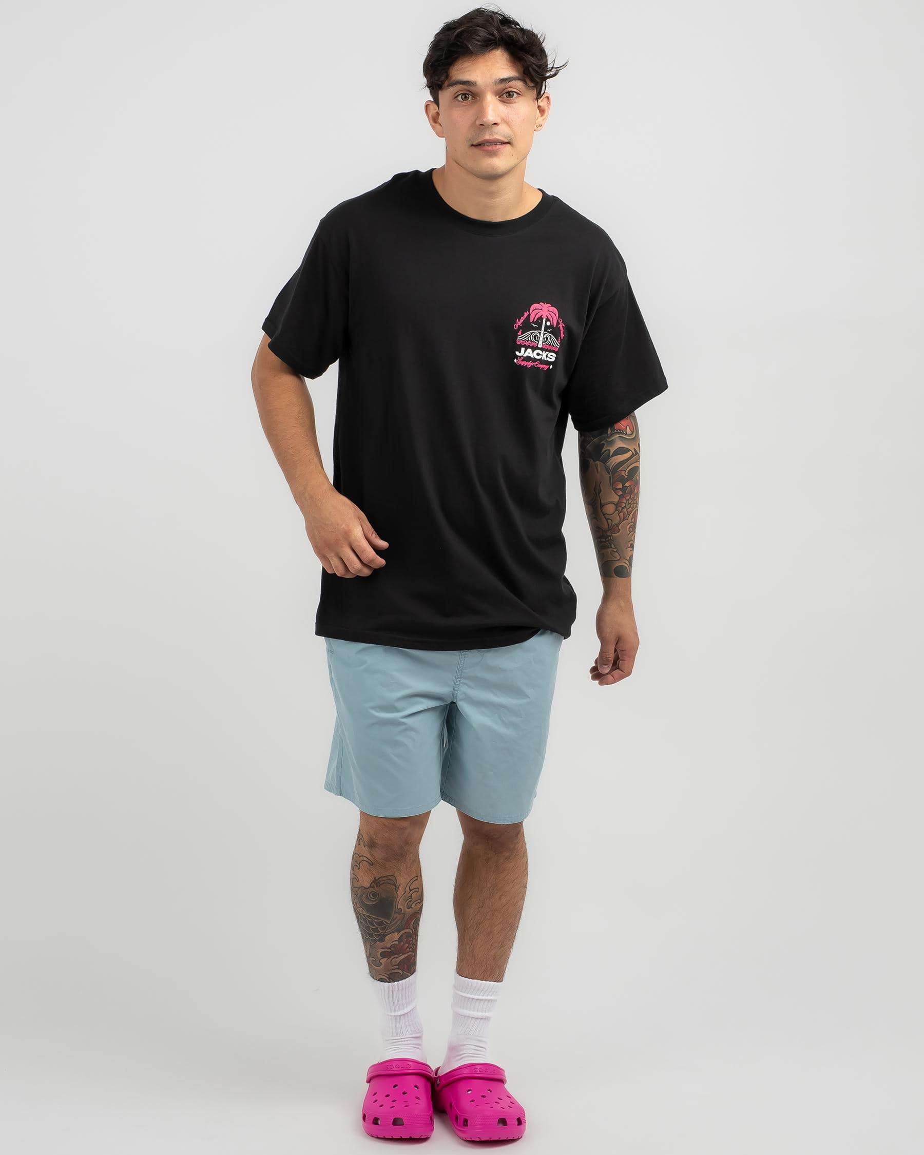 Shop Jacks Island T-Shirt In Black - Fast Shipping & Easy Returns ...