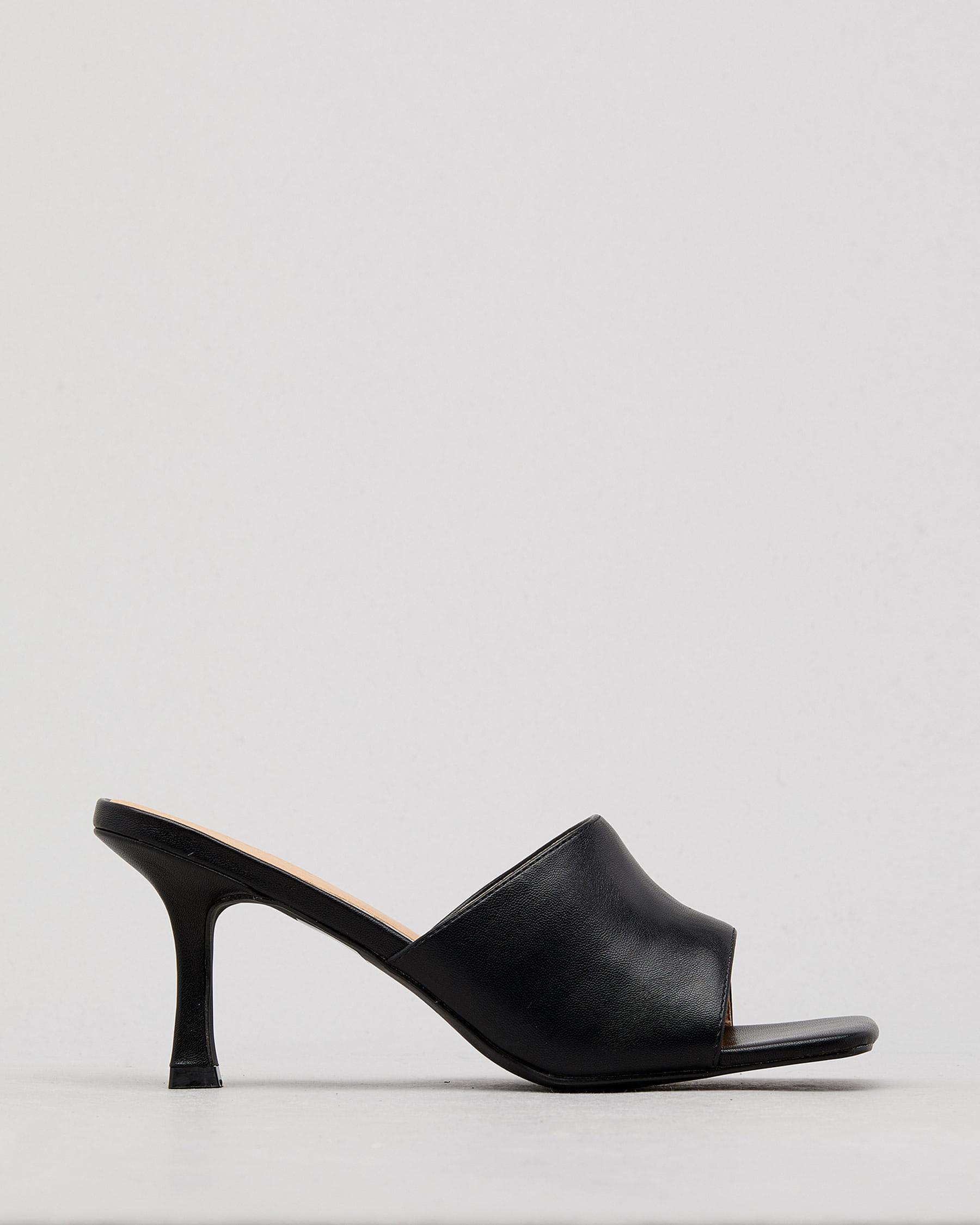 Shop Ava And Ever London Heels In Black - Fast Shipping & Easy Returns ...