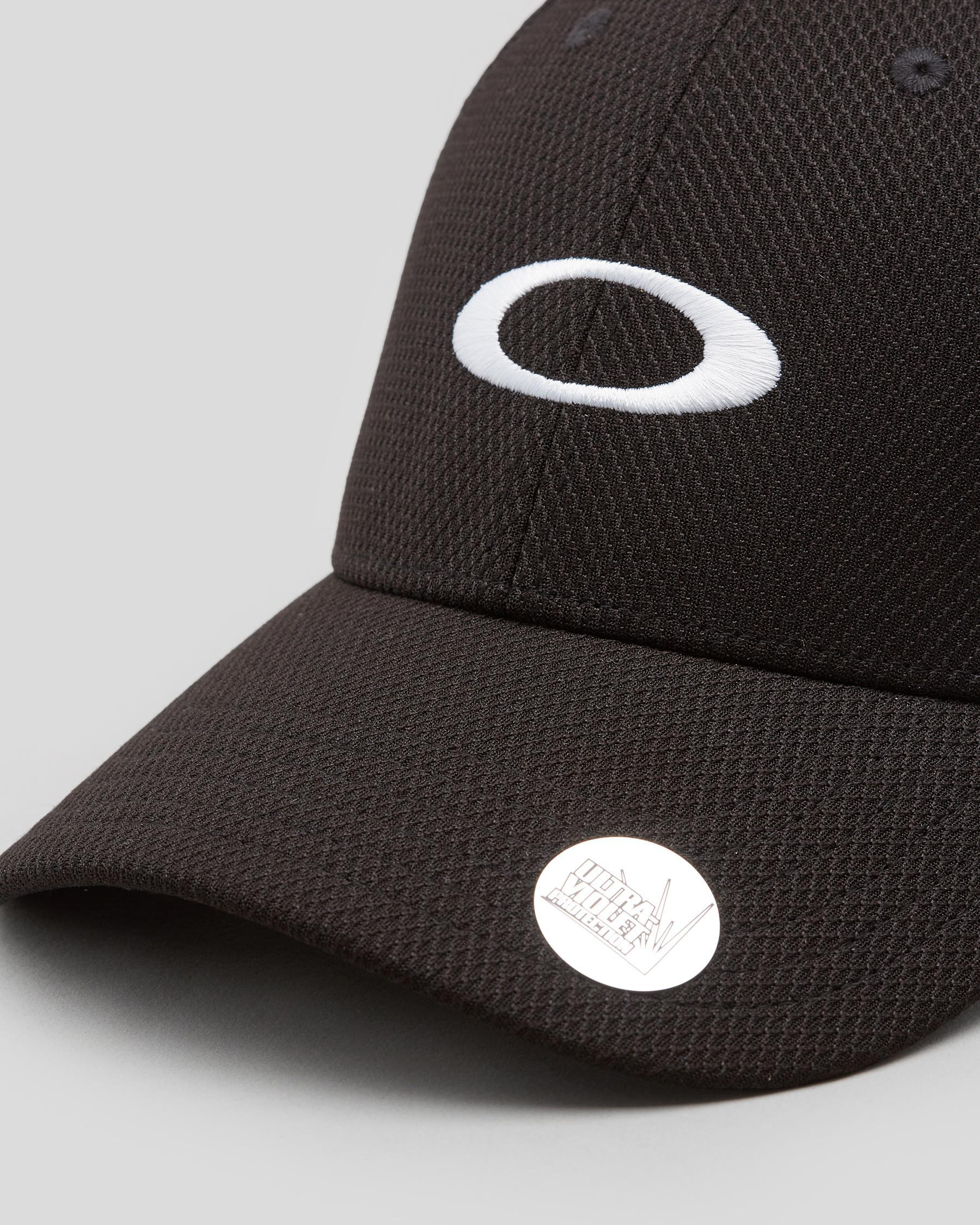 Oakley Golf Ellipse Cap In Jet Black | City Beach Australia