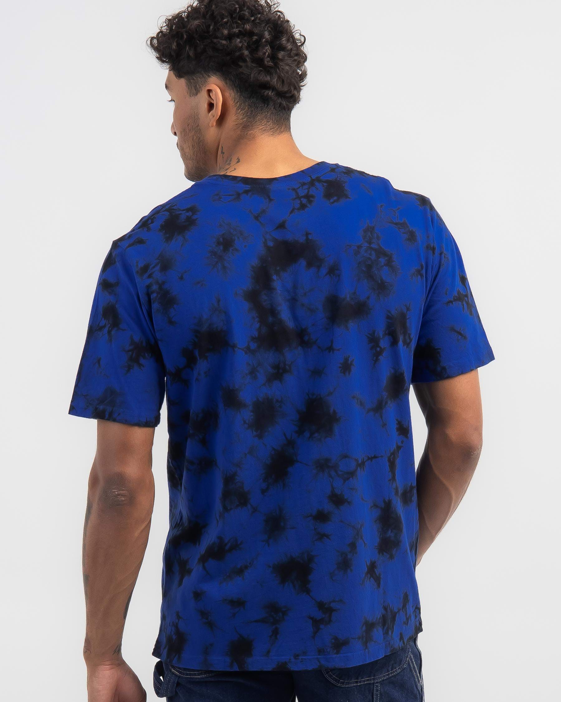 Santa Cruz Front T-Shirt In Cobalt Tie Dye - FREE* Shipping & Easy ...