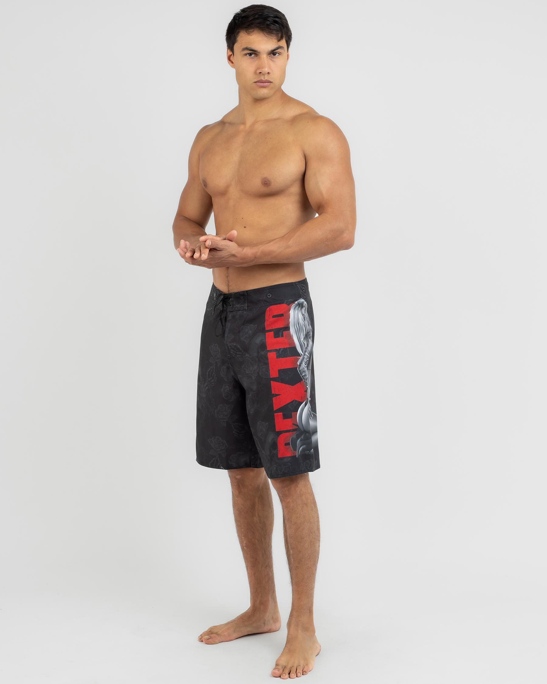 Dexter Backup Board Shorts In Black - FREE* Shipping & Easy Returns ...